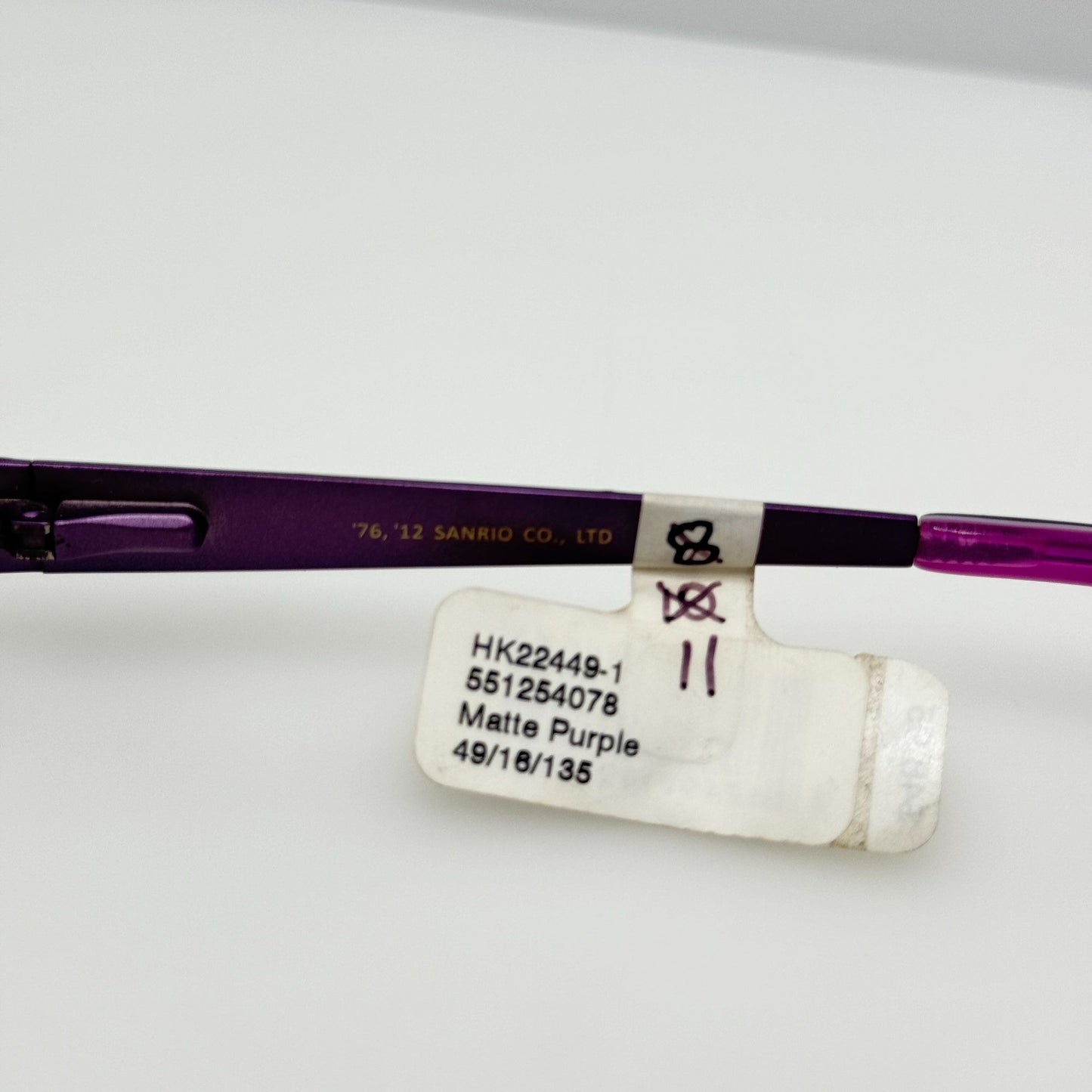 Hello Kitty Eyeglasses Eye Glasses Frames HK 224-1 49-16-135