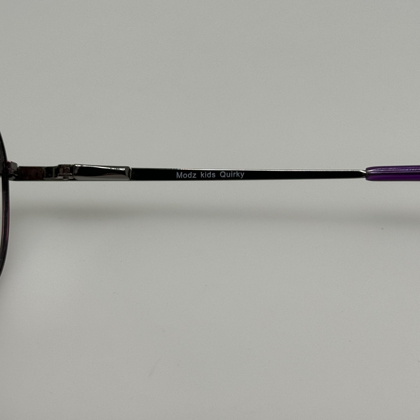Modz Eyeglasses Eye Glasses Frames Quirky Purple Gunmetal Kids 48-16-125