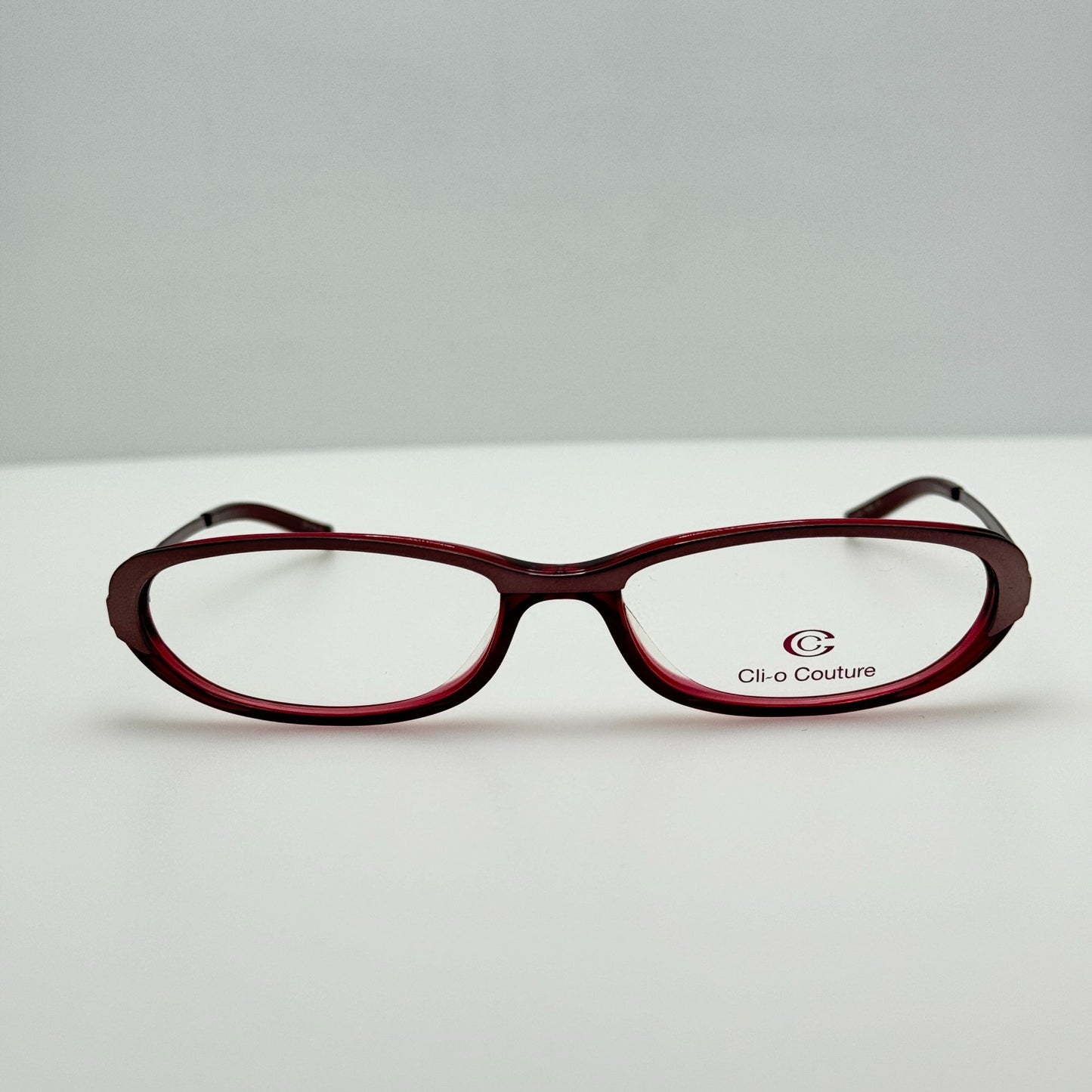 Cli-o Couture Eyeglasses Eye Glasses Frames CC-004 Plum 52-16-130
