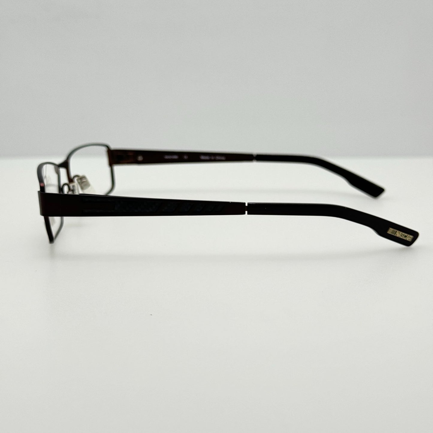 Nascar Eyeglasses Eye Glasses Frames NCO 1002 BWN-DT 55-17-135