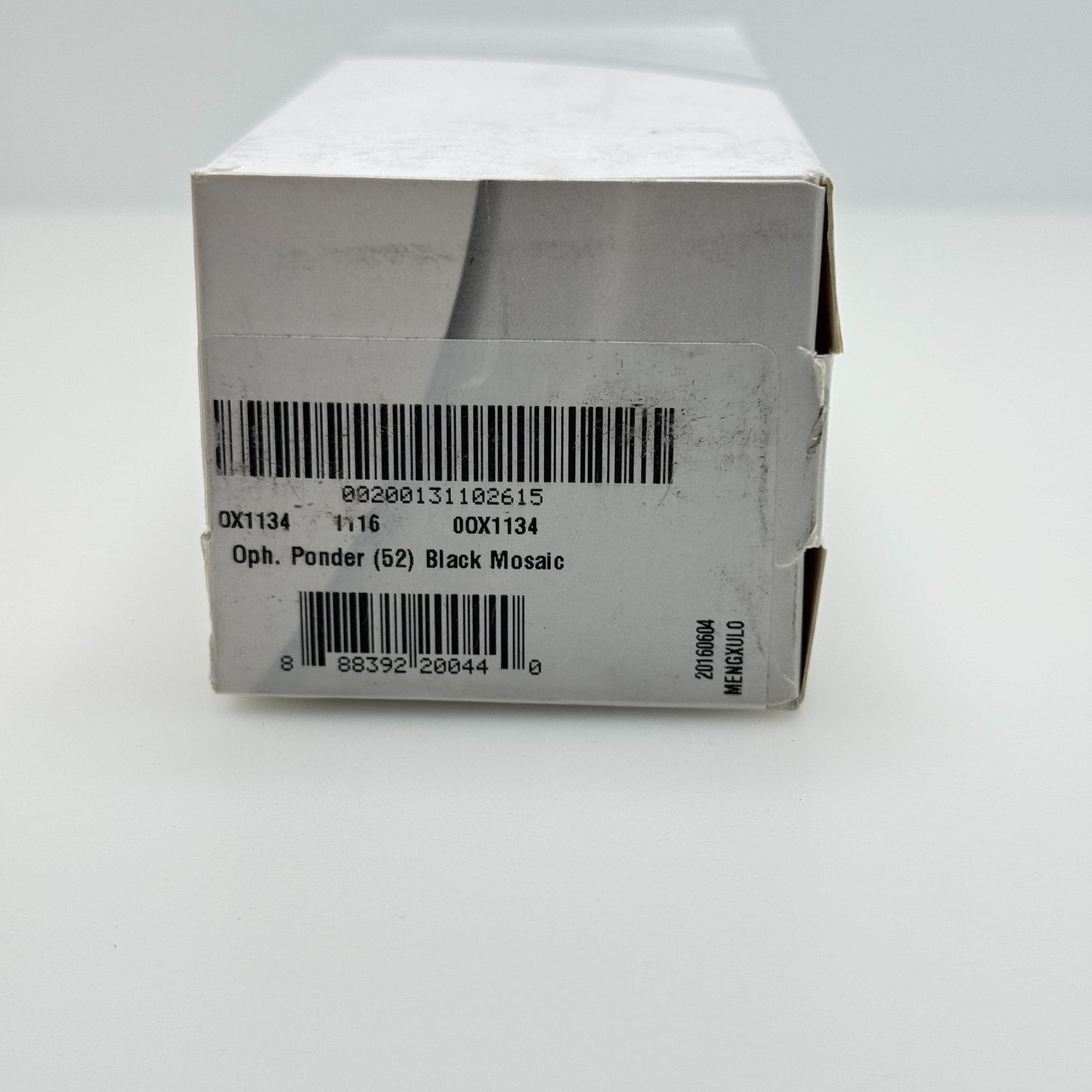 Oakley OX1134-0352 Ponder Black Eyeglasses Eye Glasses Frames 52-16-132