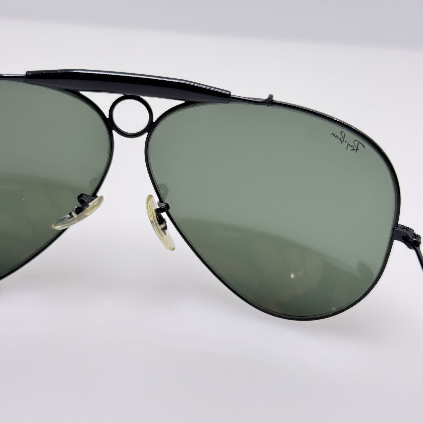 Ray Ban Sunglasses RB 3138 002 Shooter Black Italy 62-09
