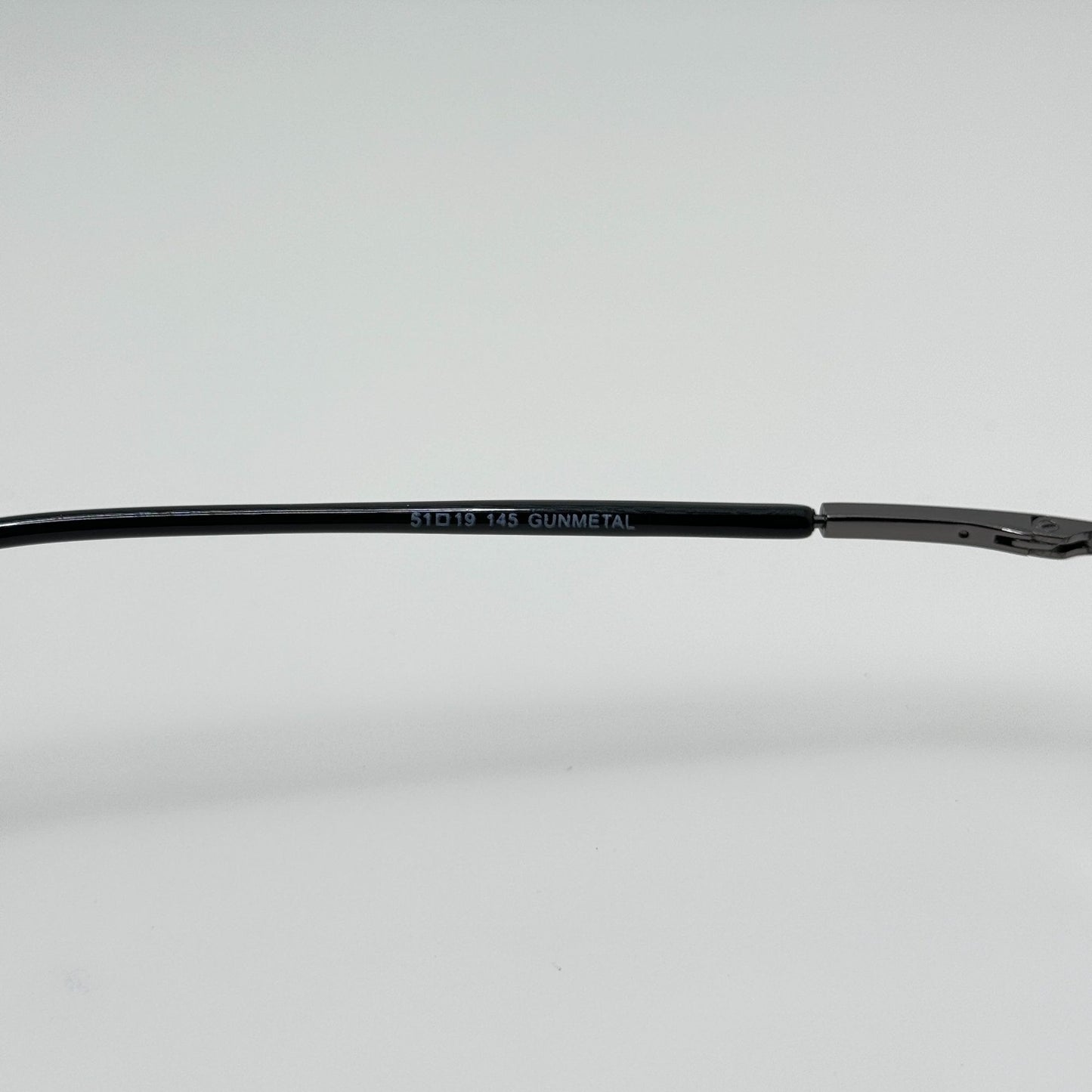 Modern Optical Eyeglasses Eye Glasses Frames Strike Gunmetal 51-19-145