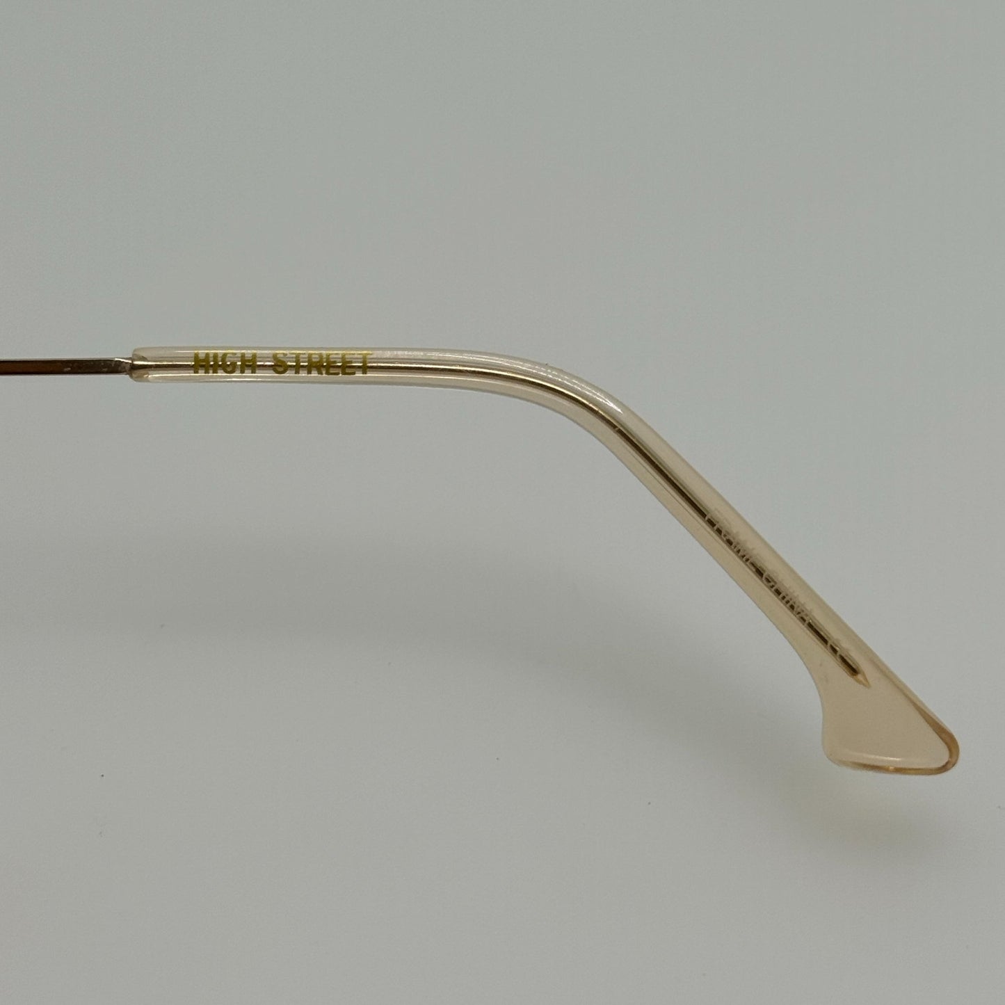 High Street Eyeglasses Eye Glasses Frames London Seashell W/ Case 53-18-145