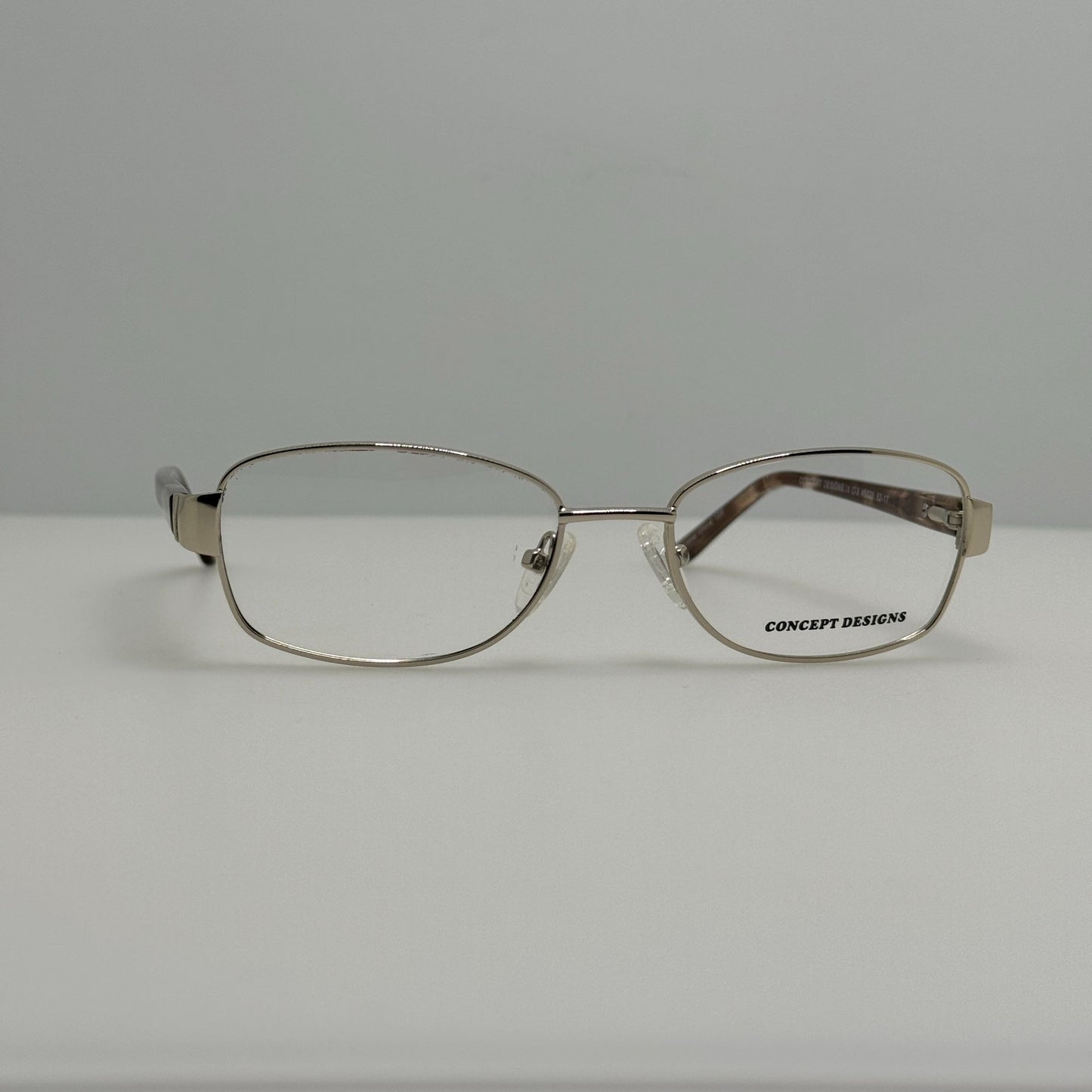 Concept Designs Eyeglasses Eye Glasses Frames 5021 C-3 Gold 52-17-135