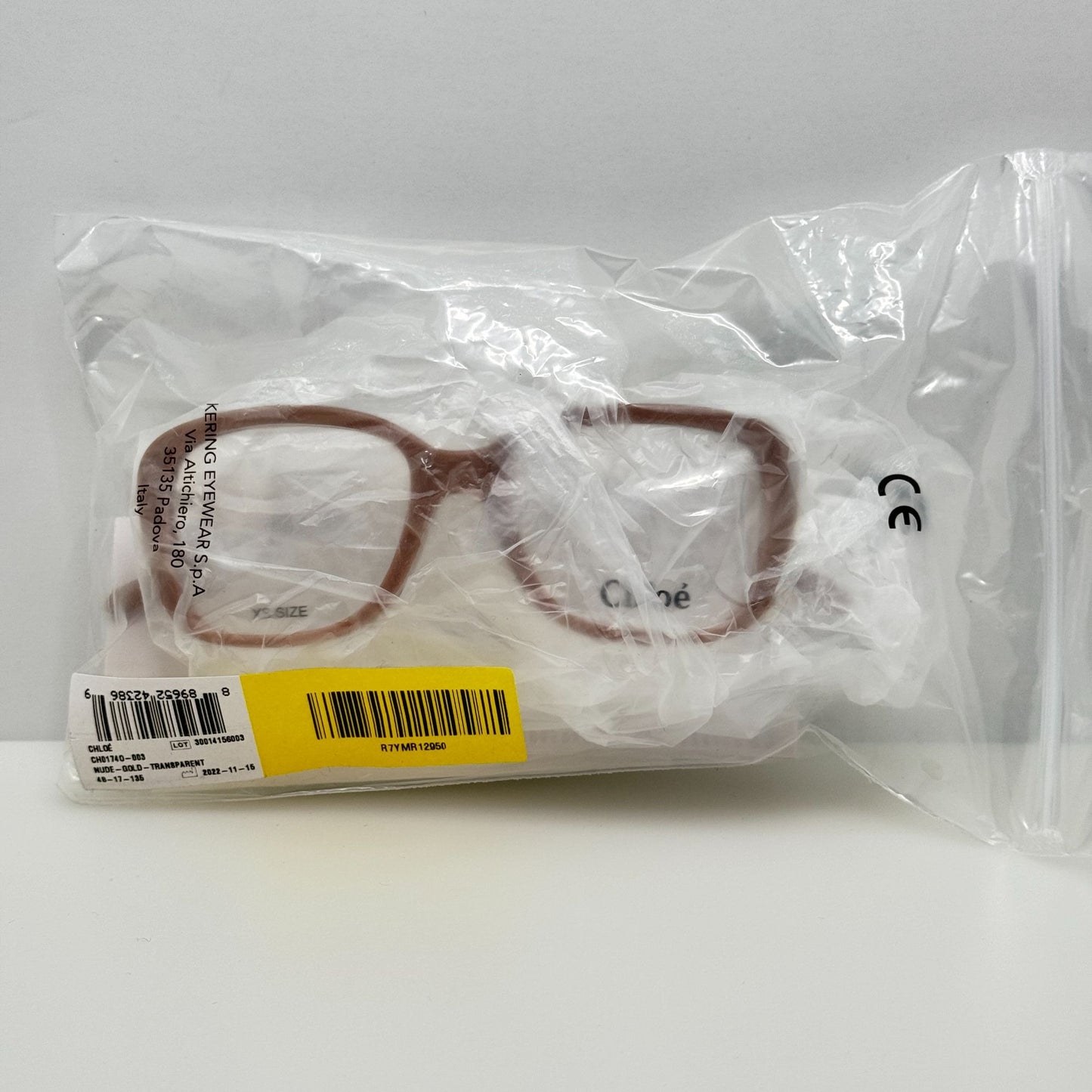Chloe Eyeglasses Eye Glasses Frames CH0174O 003 48-17-135 Italy