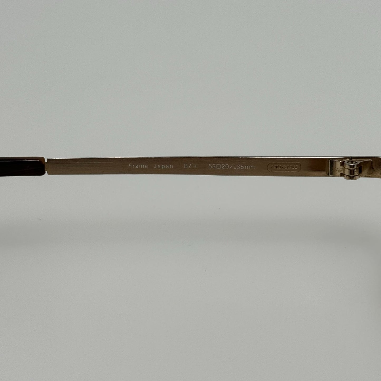 Coach Eyeglasses Eye Glasses Frames No. 1007 BZH Titanium Japan 53-20-135