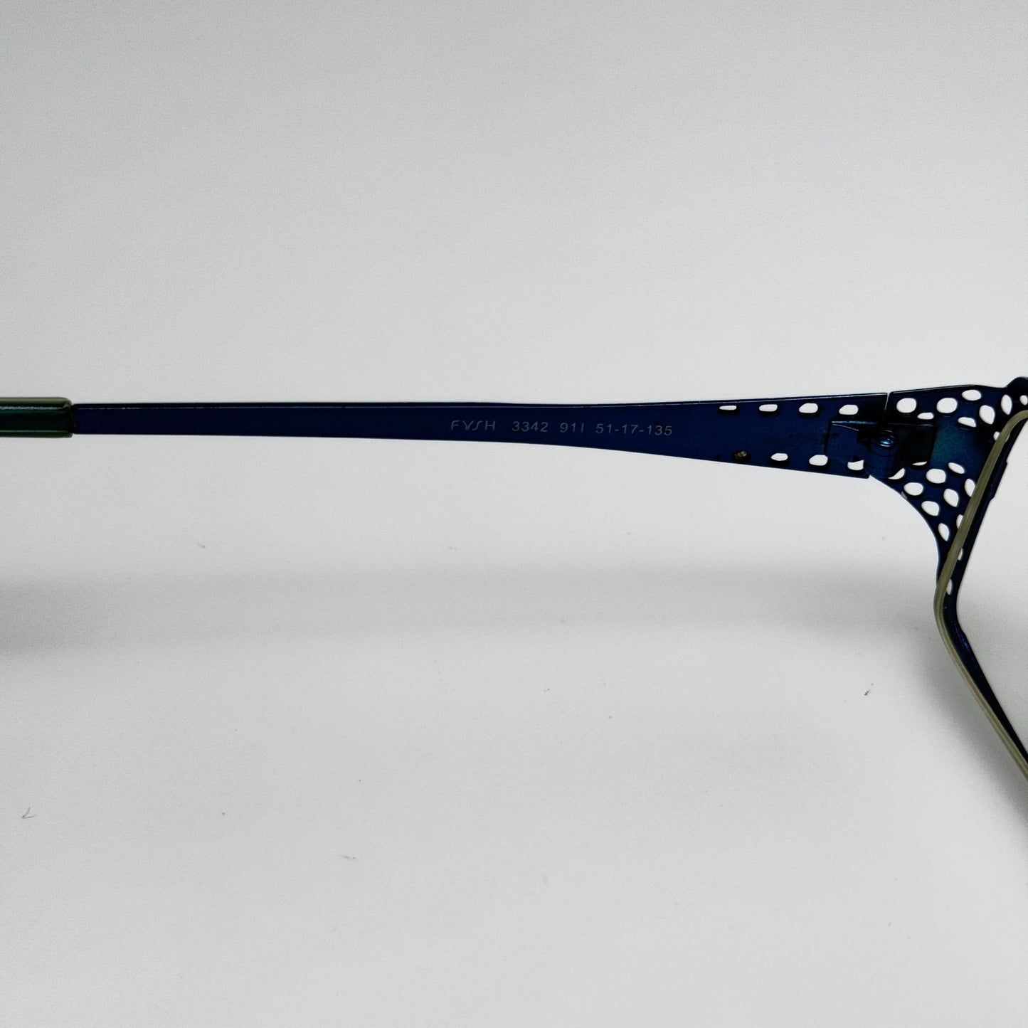 Fysh Eyeglasses Eye Glasses Frames 3342 911 51-17-135