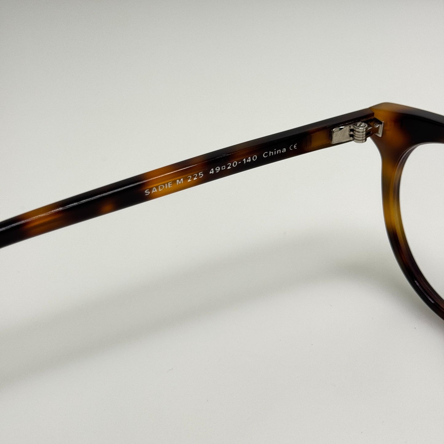 Warby Parker Sadie M 225 Eye Glasses Eyeglasses Frames Tortoise 49-20-140