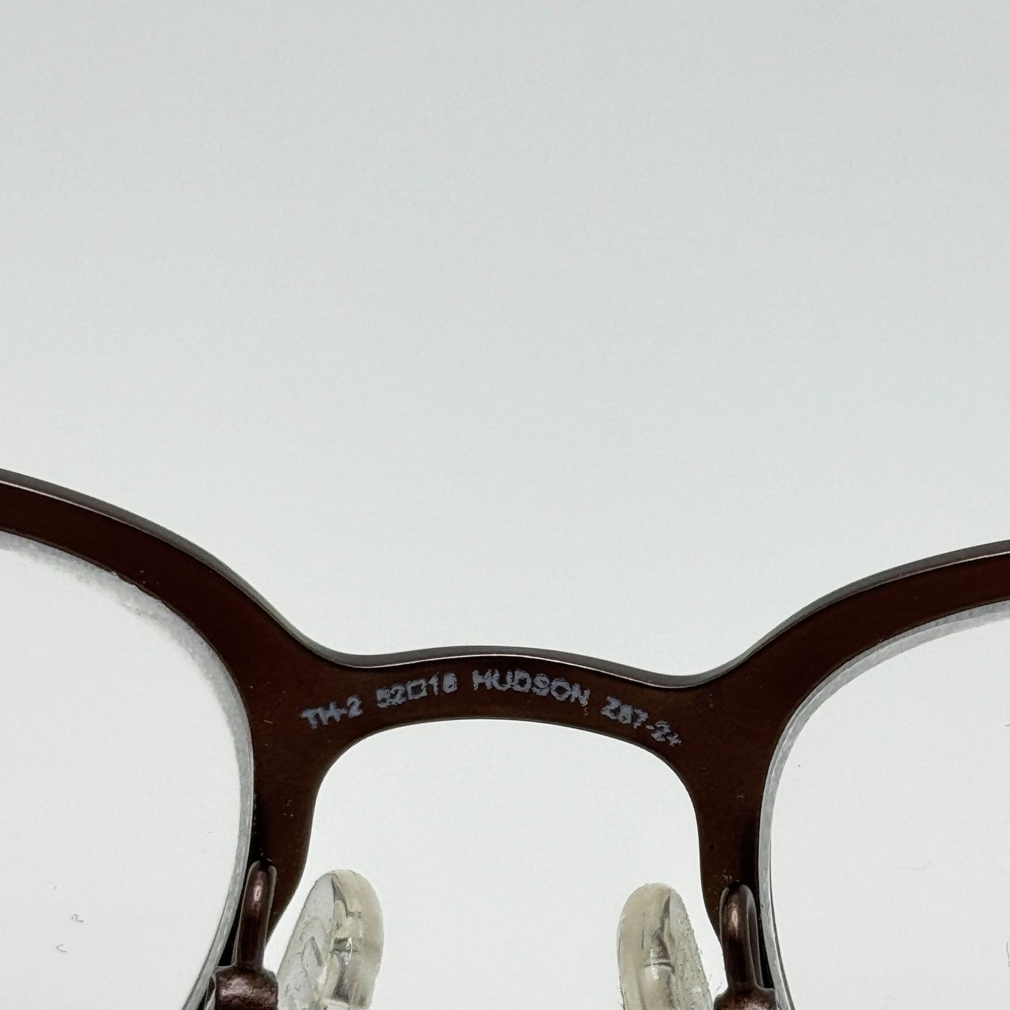 Hudson TH-2 Brown Z87 Eyeglasses Eye Glasses Frames 52-16-150