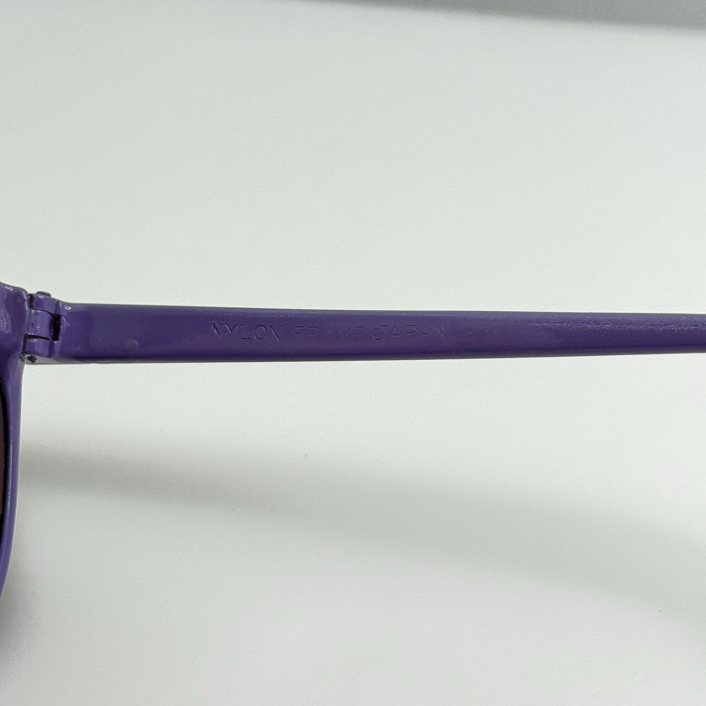 Unbranded Sunglasses Vintage Retro Nylon Japan Purple