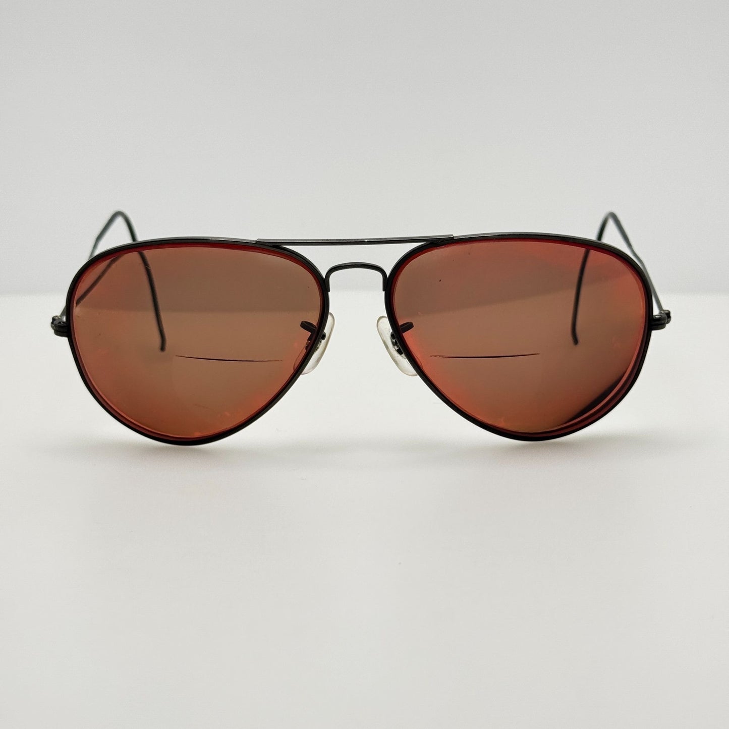 Ray Ban Eyeglasses Eye Glasses Frames Aviator Bausch & Lomb Black 62-14