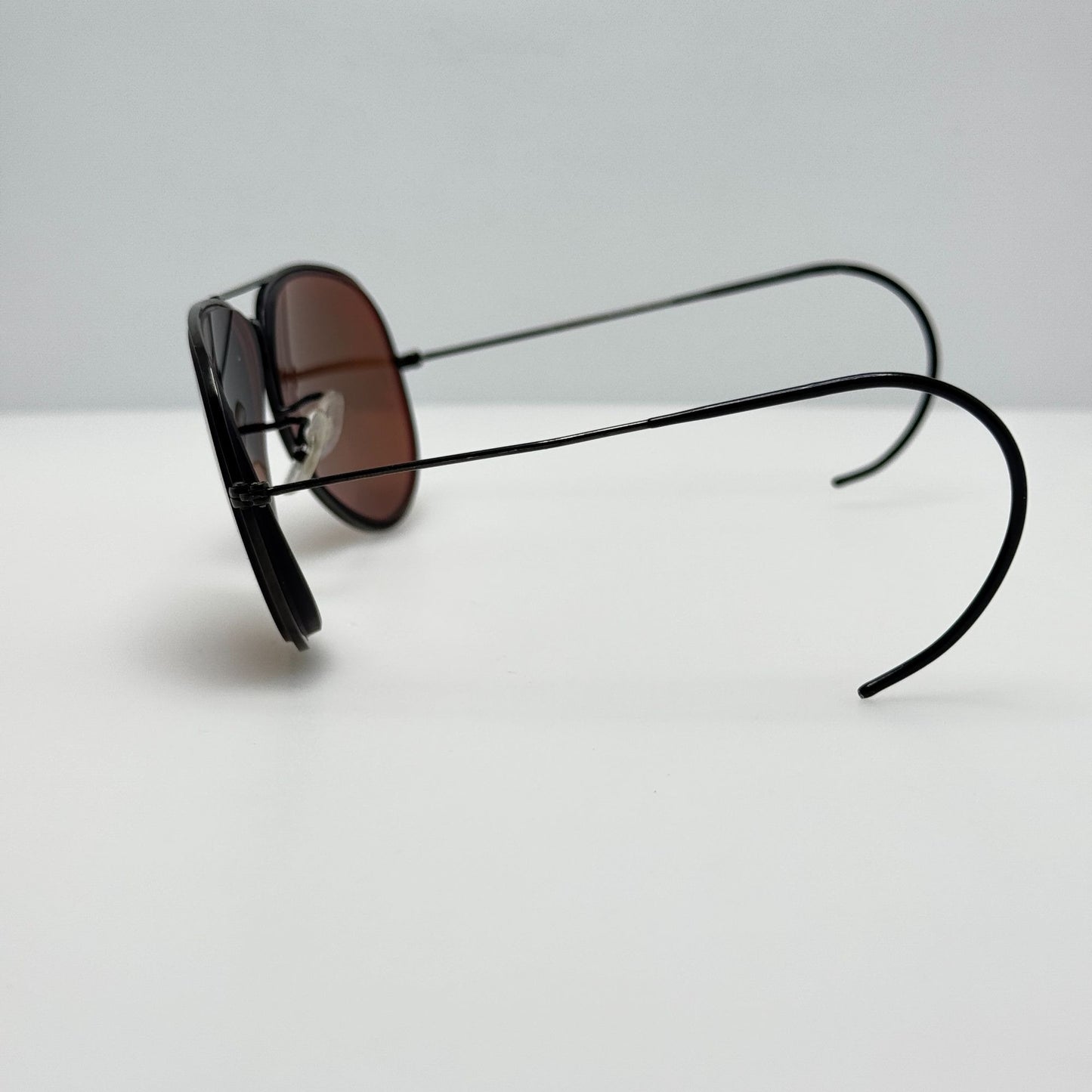 Ray Ban Eyeglasses Eye Glasses Frames Aviator Bausch & Lomb Black 62-14