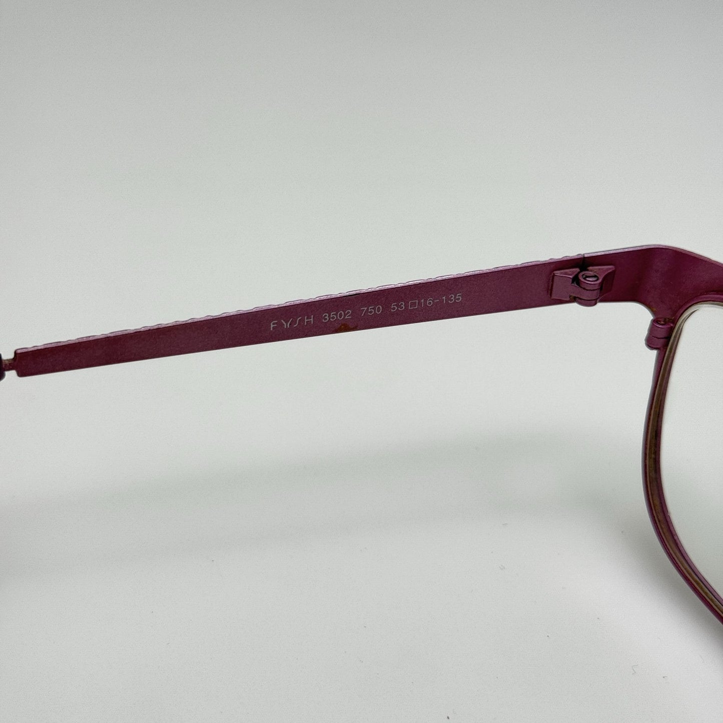 Fysh Eyeglasses Eye Glasses Frames 3502 750 53-16-135