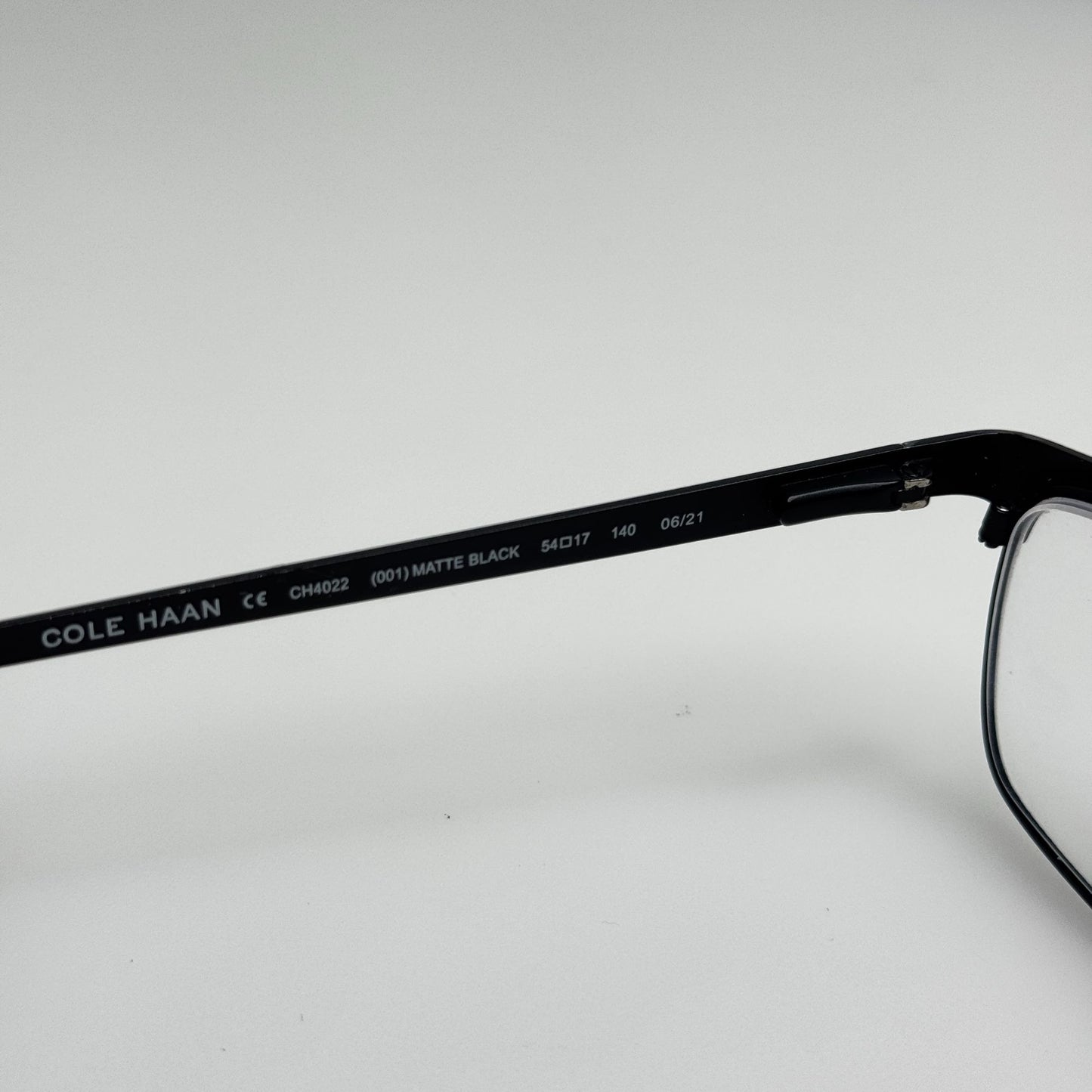 Cole Haan CH4022 001 Black Eyeglasses Eye Glasses Frames 54-17-140
