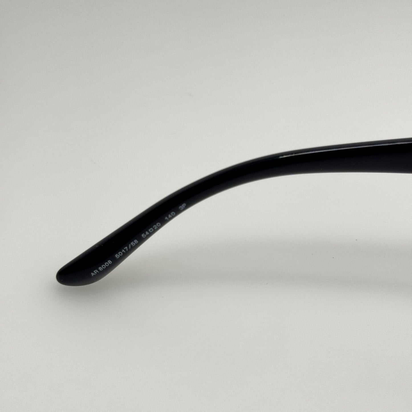 Giorgio Armani Sunglasses AR 8008 5017/58 Polarized Black 54-20-140 Read Desc
