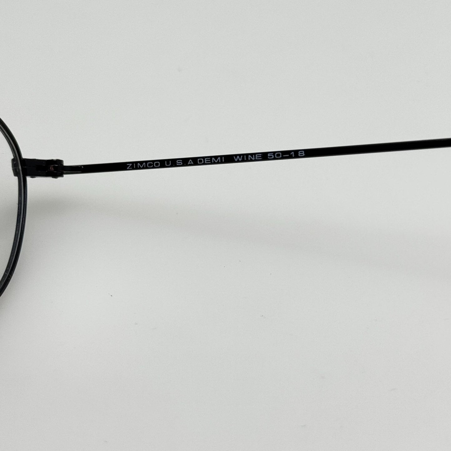 Zimco Eyeglasses Eye Glasses Frames Demi Wine USA 10 50-18-145