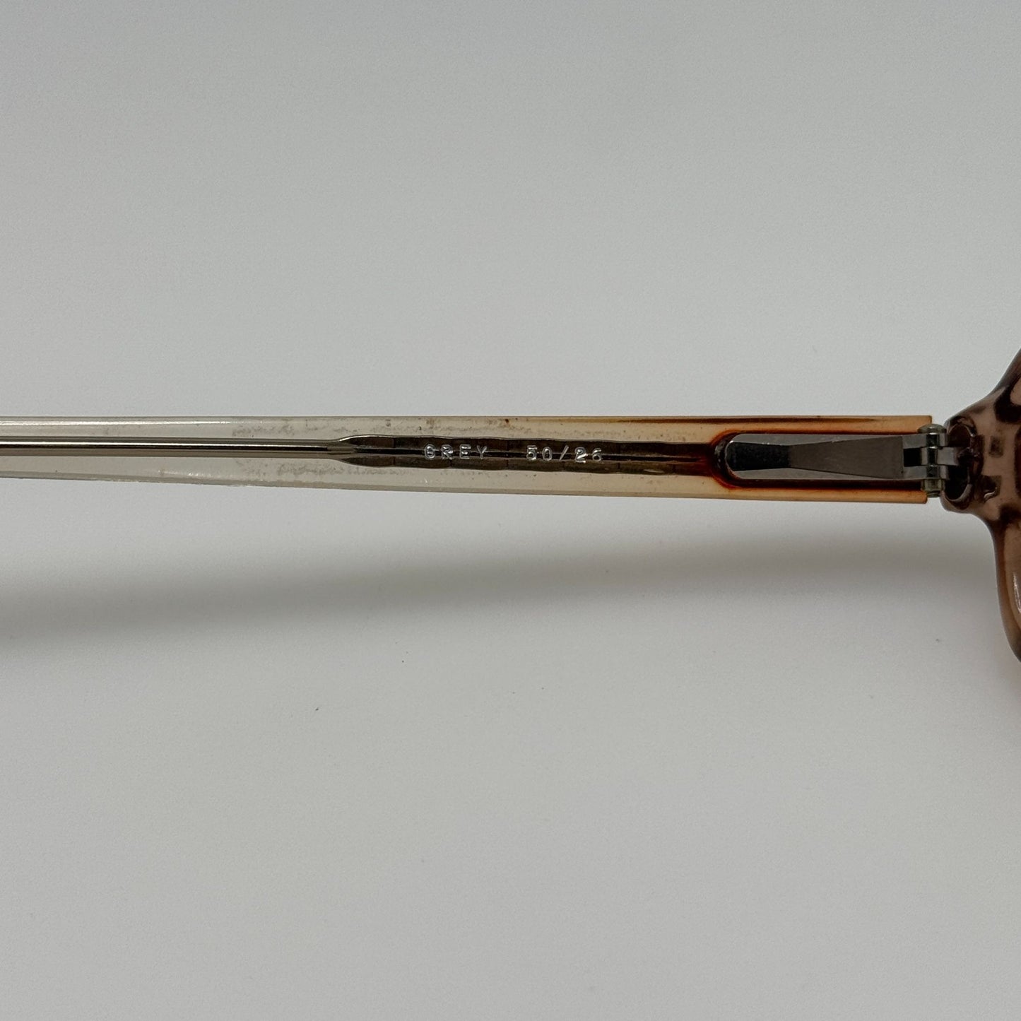 Flexite Eye Glasses Eyeglasses Frames Grey Vintage 50-26