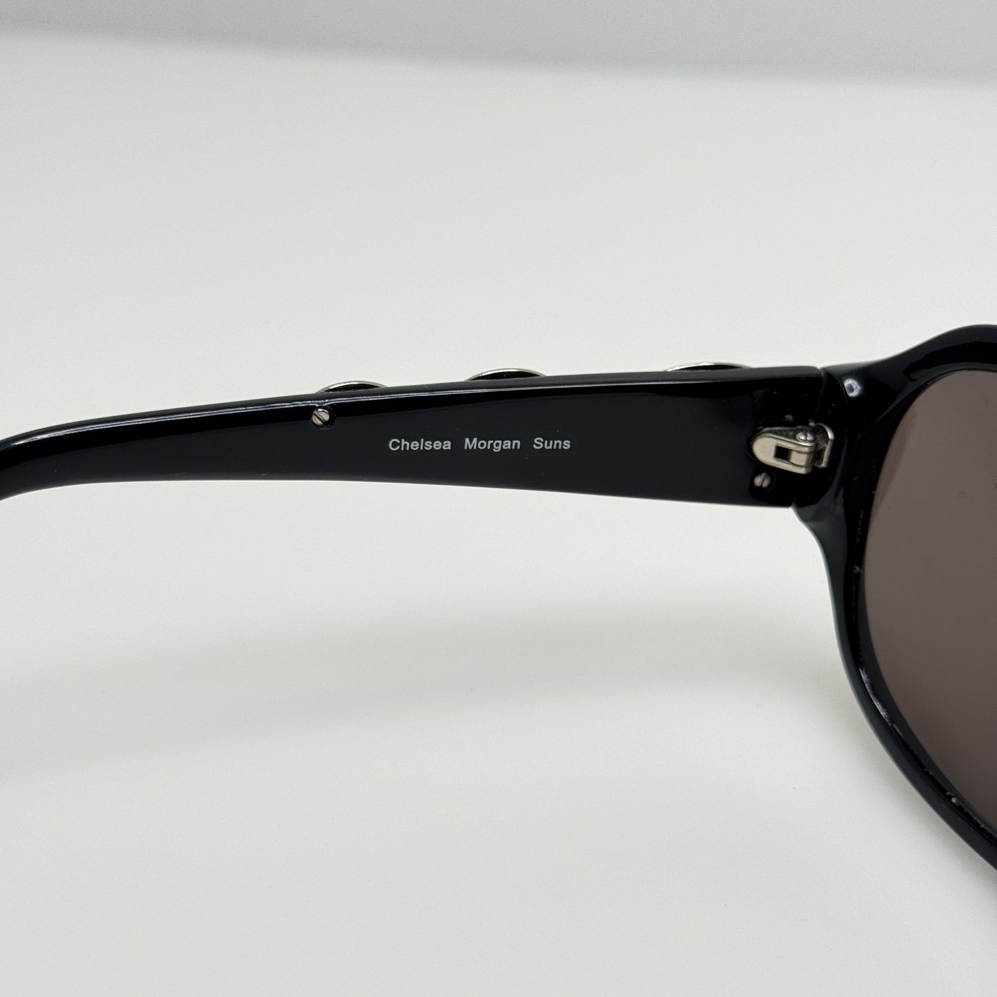 Chelsea Morgan CMS 1008 BK Black Eyeglasses Eye Glasses Frames 58-17-135