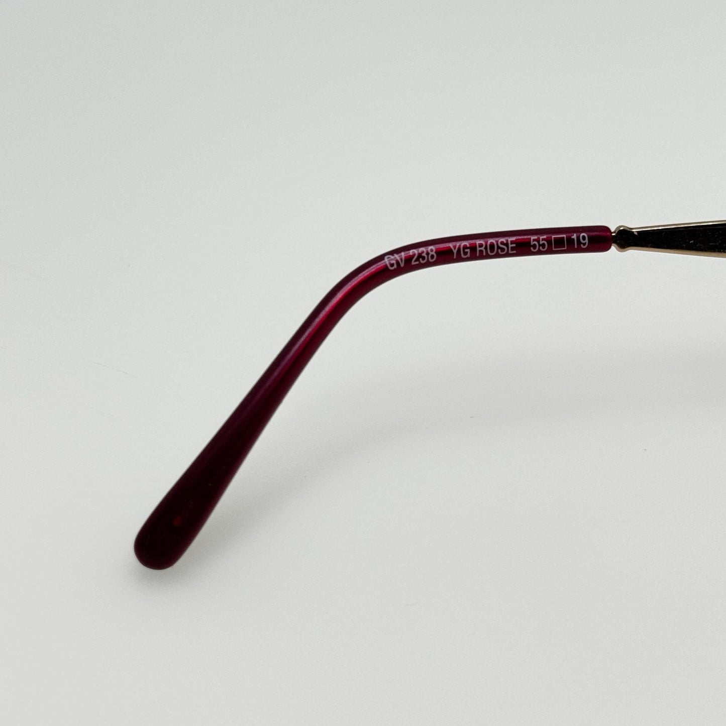 Giorgio Vincente GV 238 YG Rose Tortoise Eye Glasses Eyeglasses Frames 55-19-135