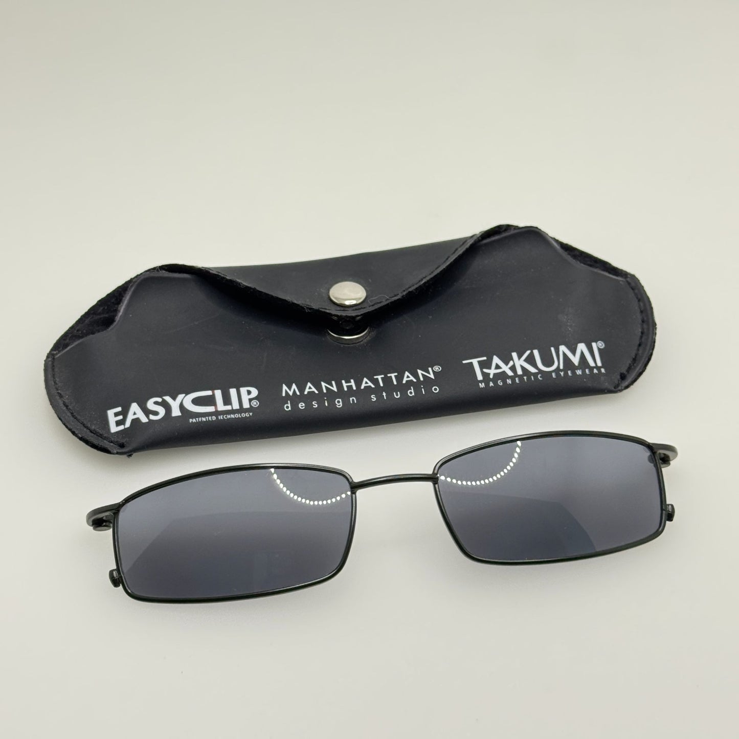 Takumi S3155 60 Polarized Clips Sunglasses Clip