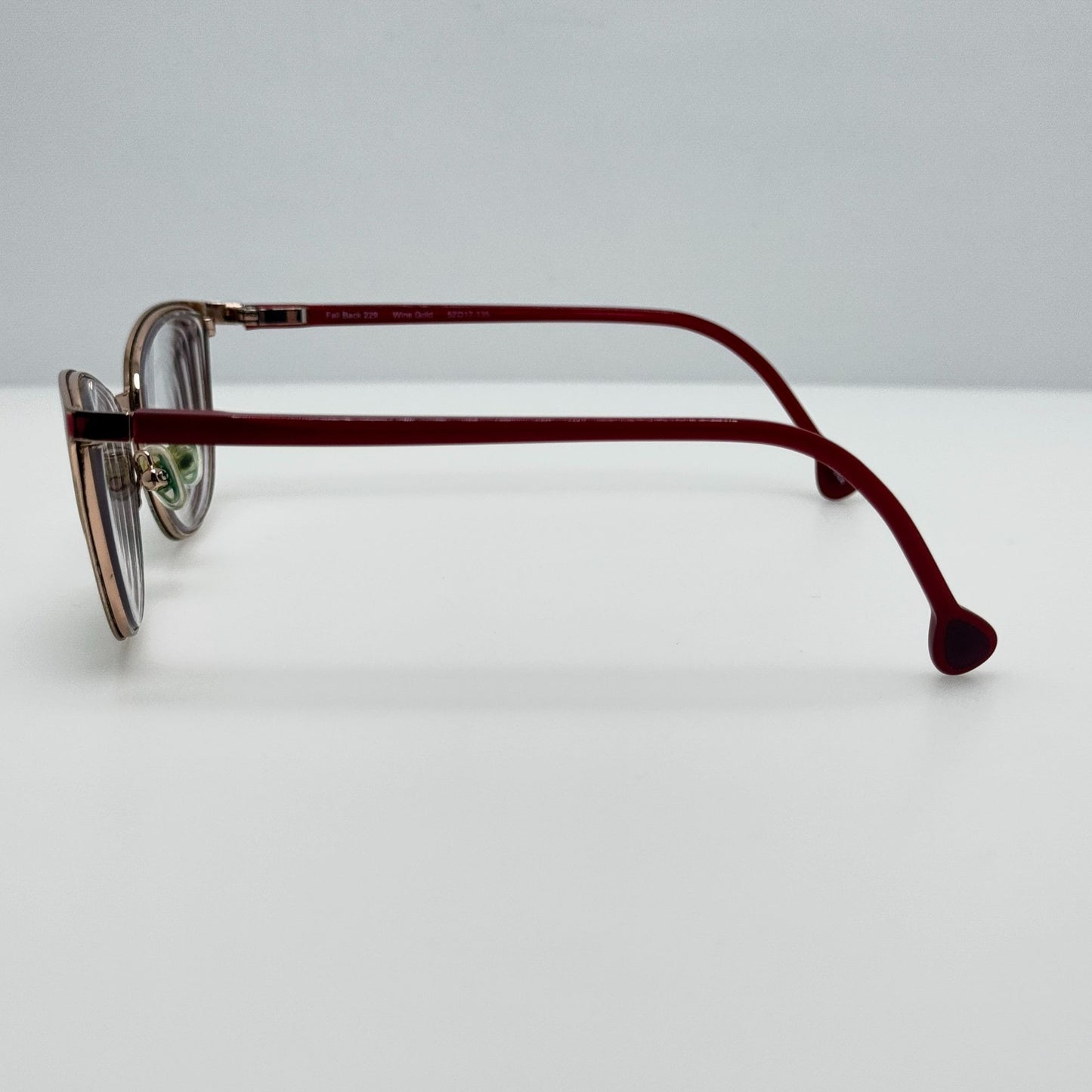 Lisa Loeb Eyeglasses Eye Glasses Frames Fall Back 229 Wine Gold 52-17-135