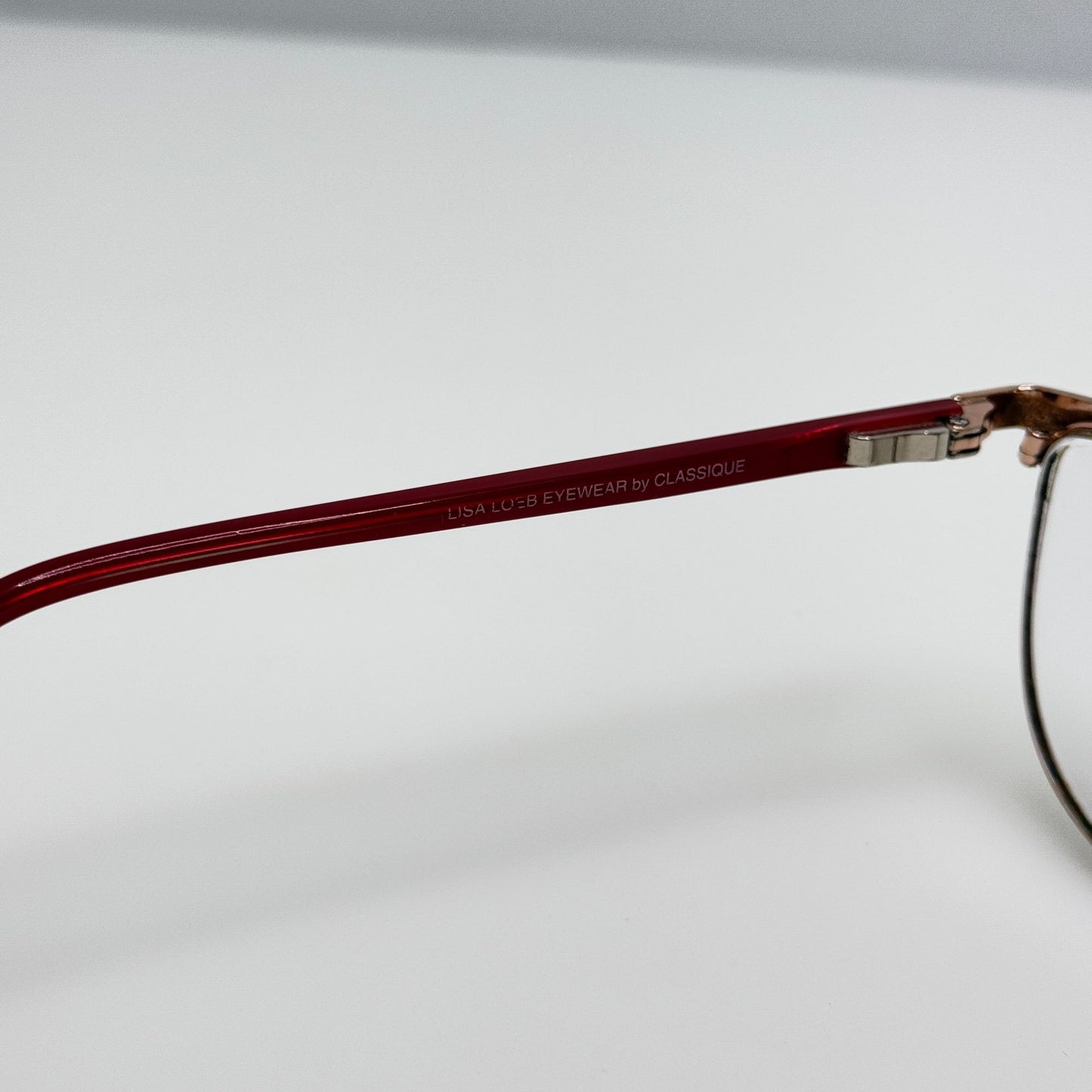 Lisa Loeb Eyeglasses Eye Glasses Frames Fall Back 229 Wine Gold 52-17-135