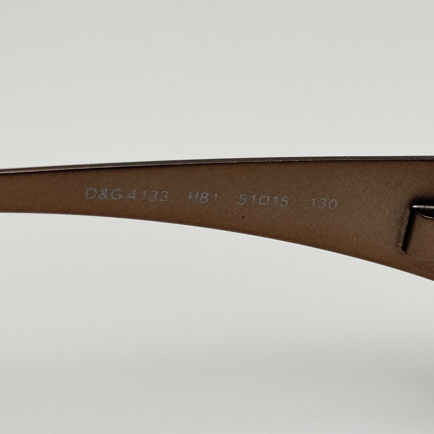Dolce & Gabbana Eyeglasses Eye Glasses Frames D&G 4133 H81 51-15-130