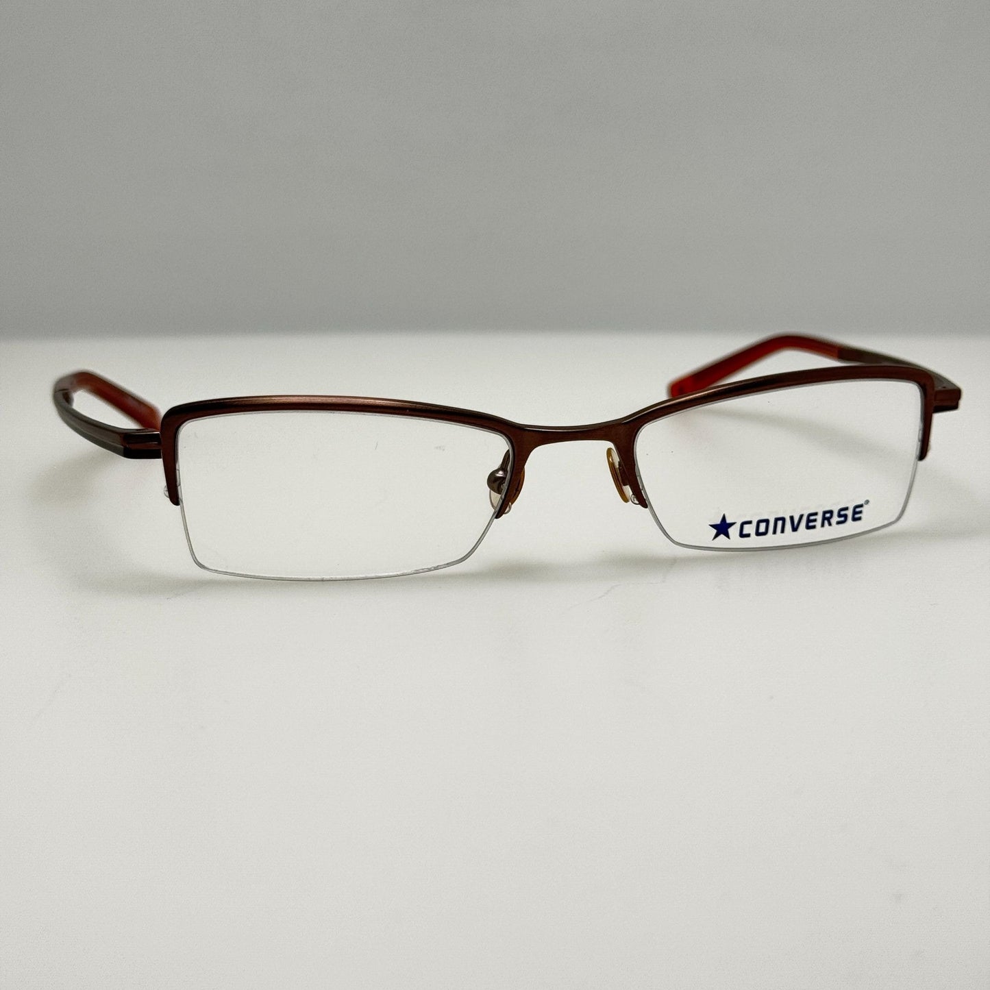 Converse Eyeglasses Eye Glasses Frames Vigorous Light Brown 50-18-135