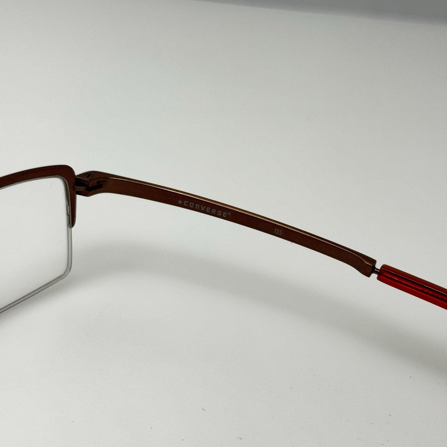 Converse Eyeglasses Eye Glasses Frames Vigorous Light Brown 50-18-135