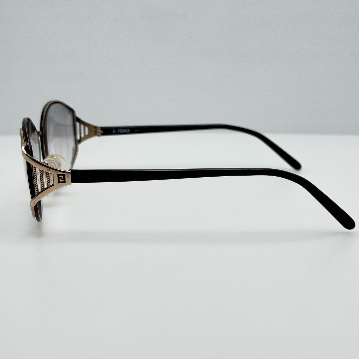 Fendi Eyeglasses Eye Glasses Frames FV 182 Ebony 57-17-130