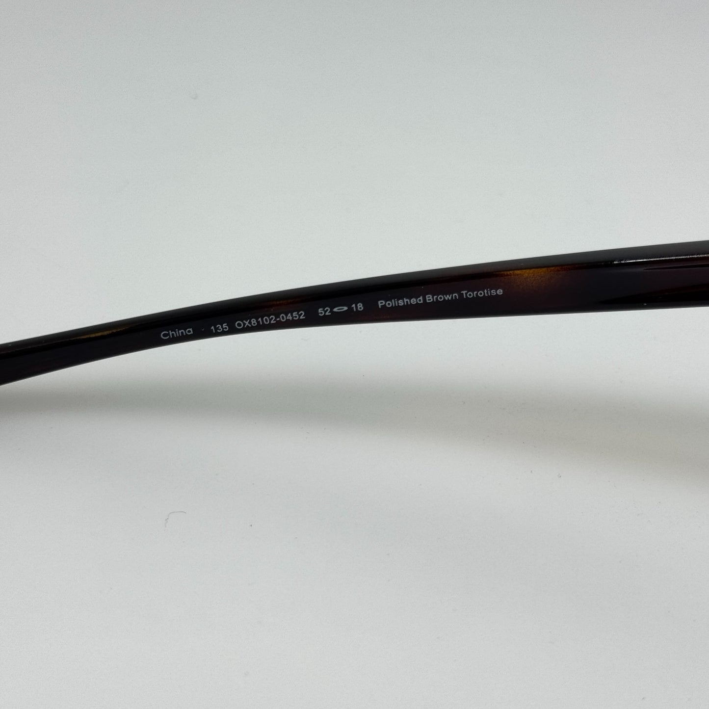 Oakley OX8102-0452 Cloverleaf MNP Brown Eyeglasses Eye Glasses Frames 52-18-135