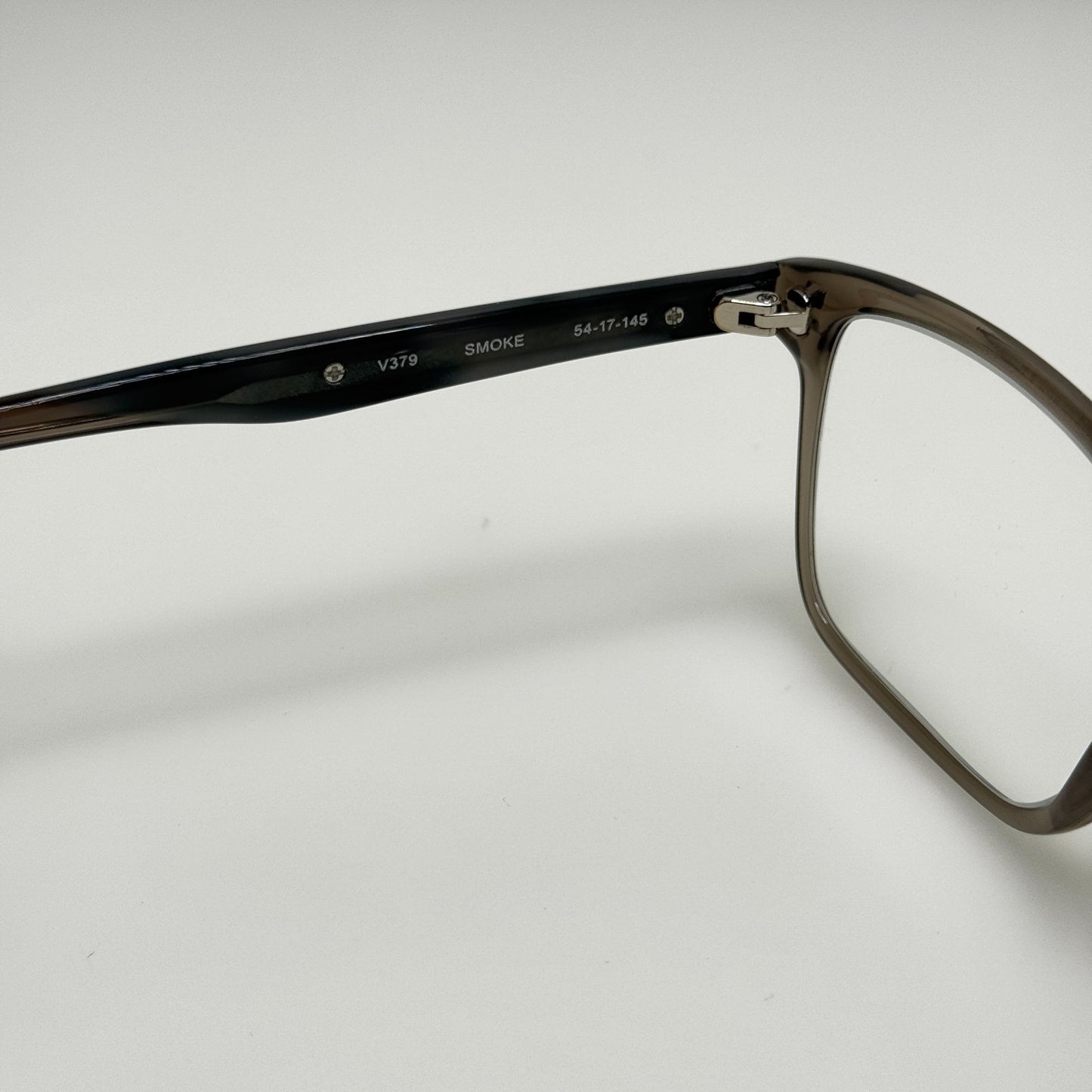 John Varvatos V379 Smoke Eyeglasses Eye Glasses Frames Japan 54-17-145