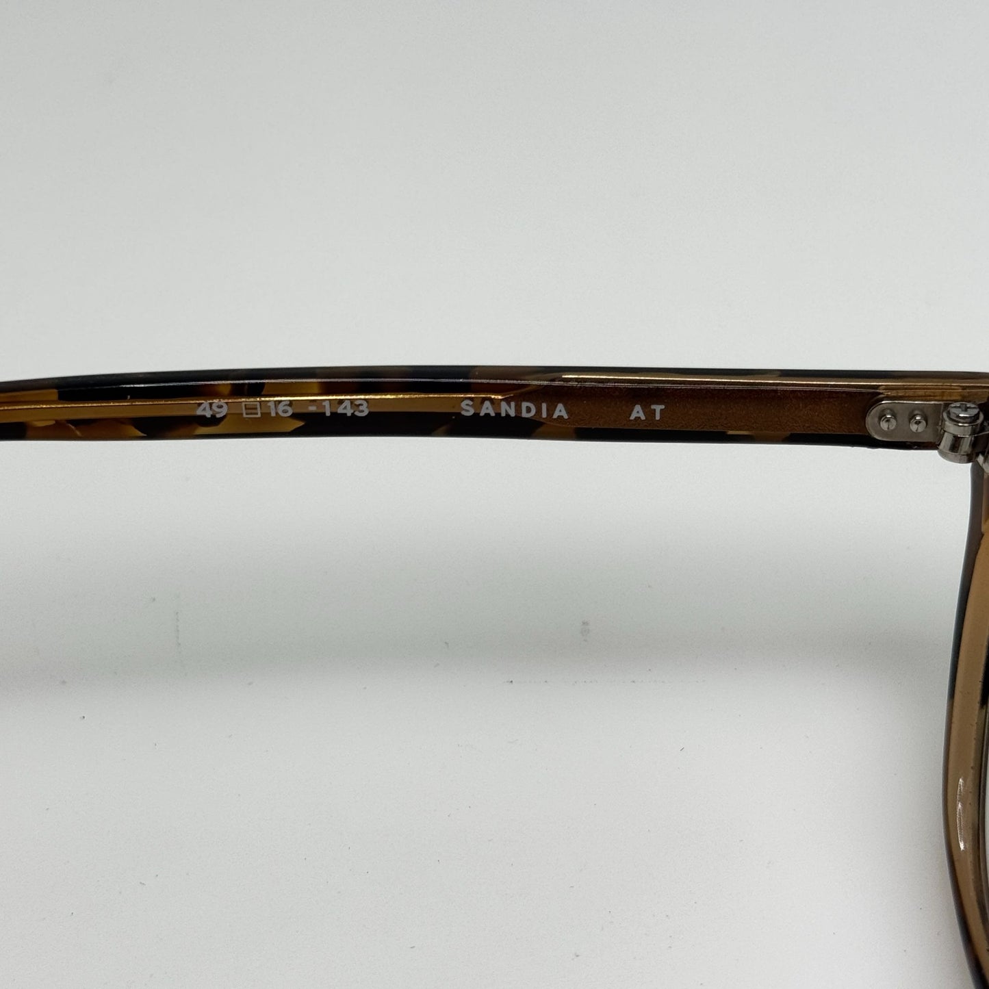 Salt. Optics Sandia AT Eyeglasses Eye Glasses Frames Japan 49-16-143