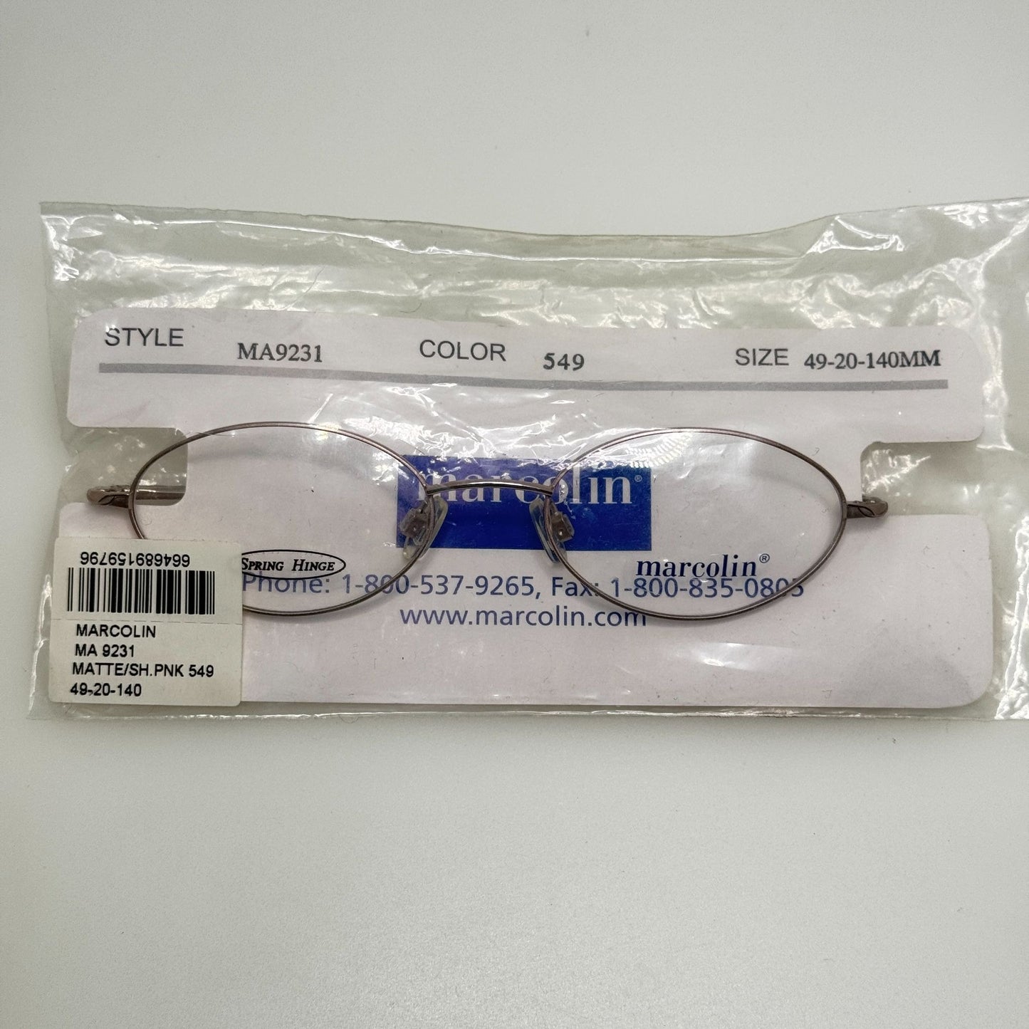 Marcolin MA 9231 Col 549 Eyeglasses Eye Glasses Frames 49-20-140