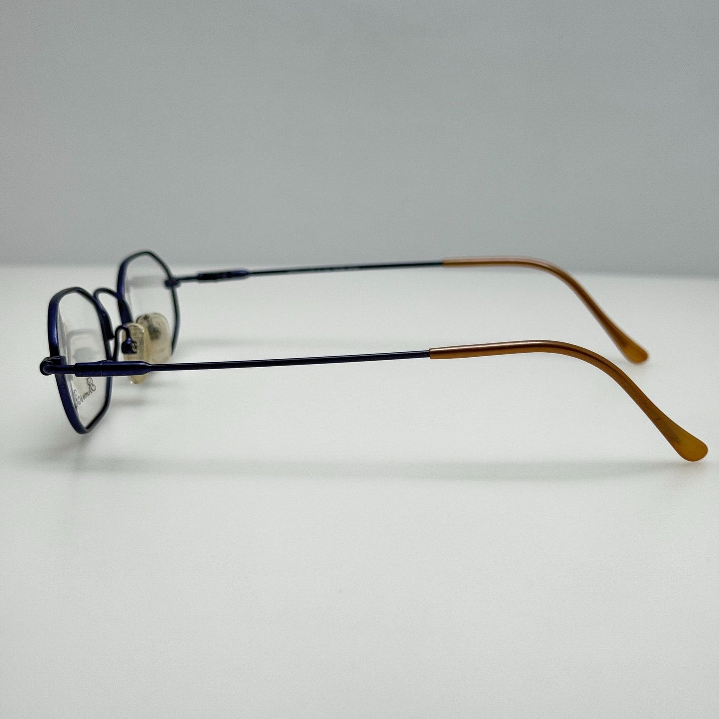 Burns & Allen 03 SM Eye Glasses Eyeglasses Frames Pastel Blue Purple 46-20-135