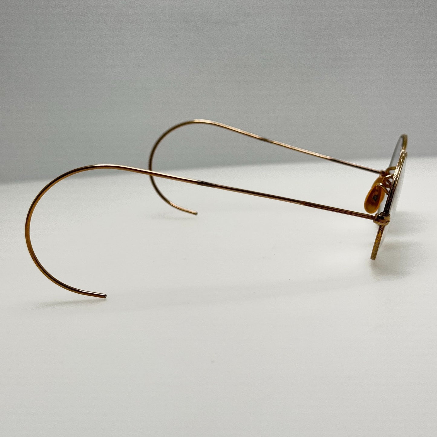 Unbranded Eyeglasses Eye Glasses Gold Round Circle Retro Vintage
