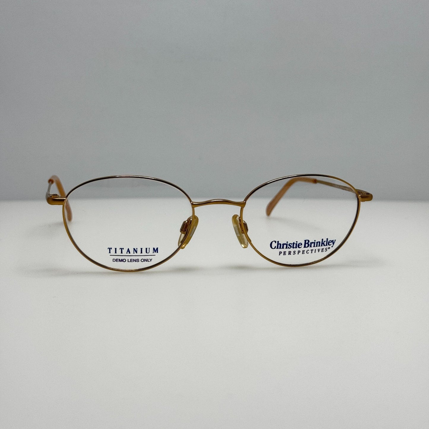 Christie Brinkley Eyeglasses Eye Glasses Frames Passion GLD Japan 50-19-135