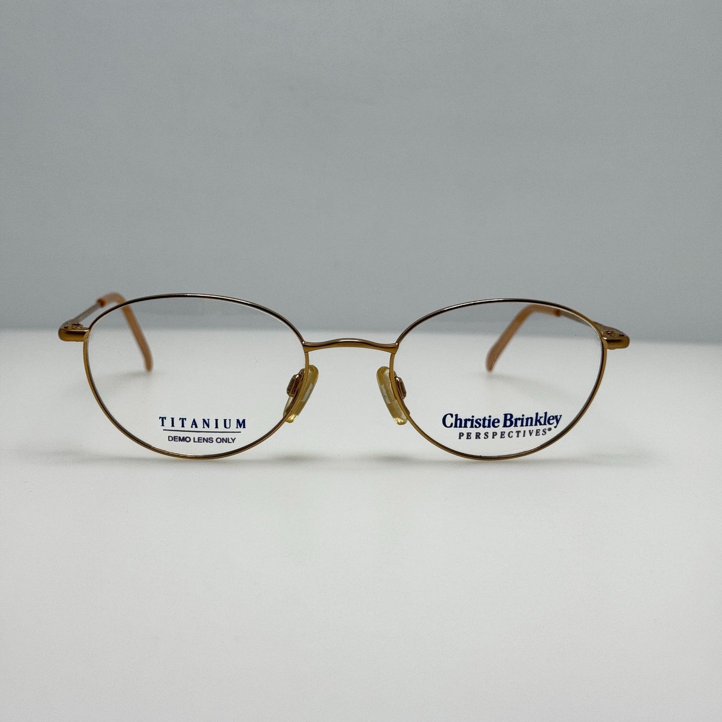 Christie Brinkley Eyeglasses Eye Glasses Frames Passion GLD Japan 50-19-135