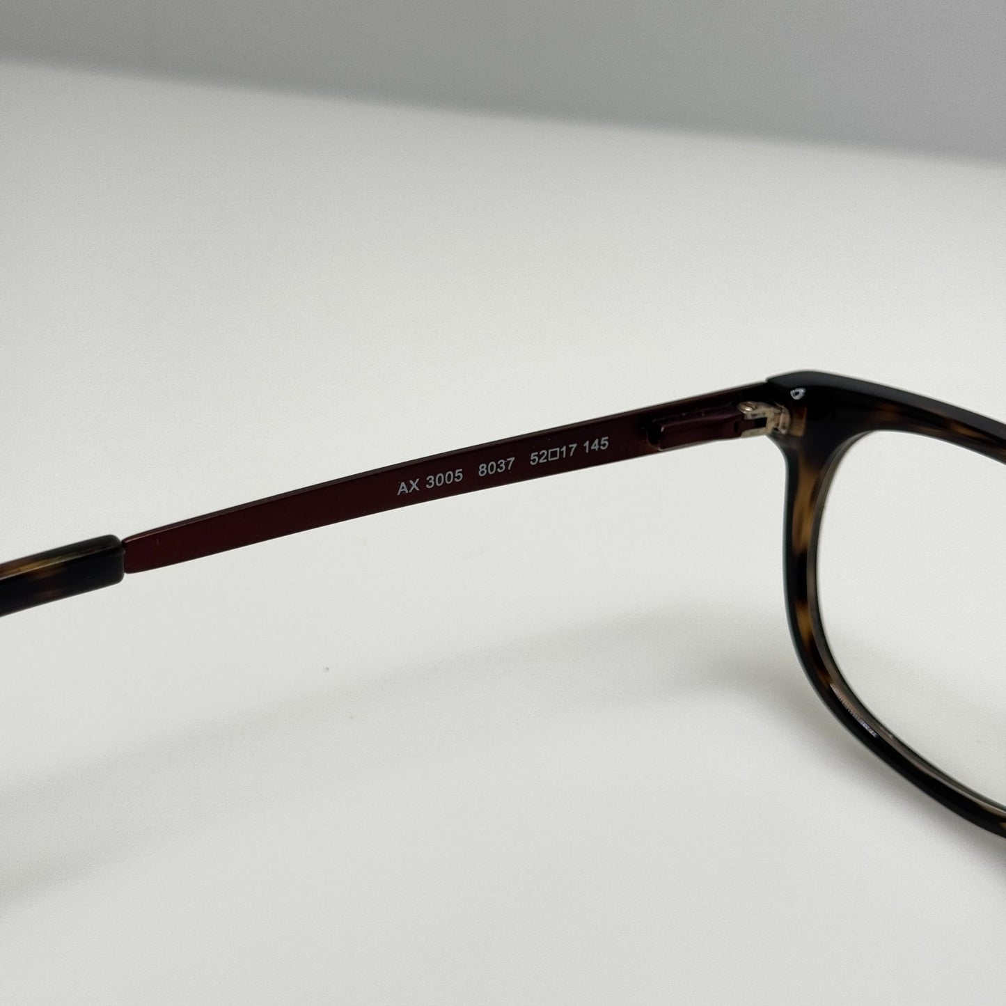 Armani Exchange Eyeglasses Eye Glasses Frames AX 3005 8037 52-17-145