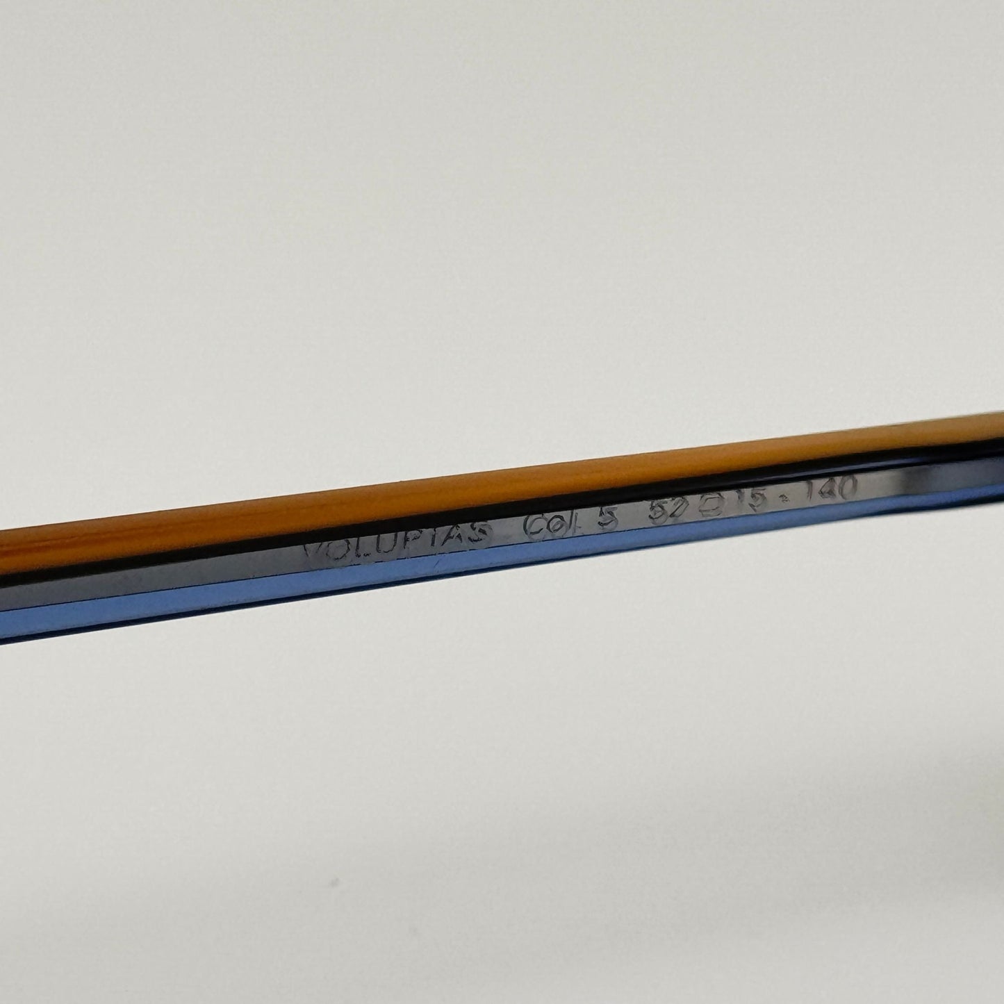 Imago Eyeglasses Eye Glasses Voluptas Col 5 Germany Blue Brown 52-15-140