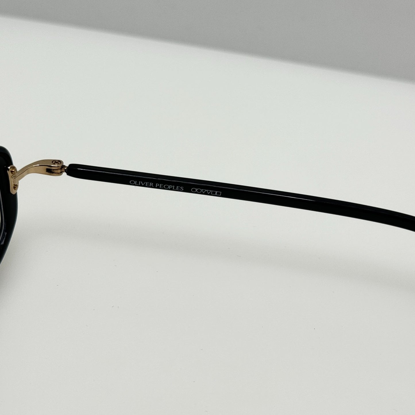 Oliver Peoples Eyeglasses Eye Glasses Frames Chrisette Black Japan 49-17-137