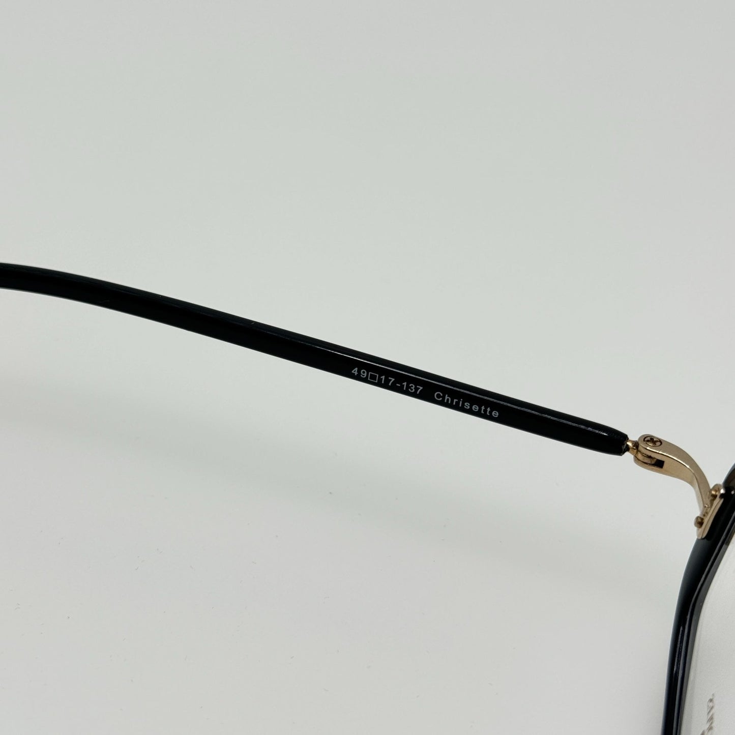 Oliver Peoples Eyeglasses Eye Glasses Frames Chrisette Black Japan 49-17-137