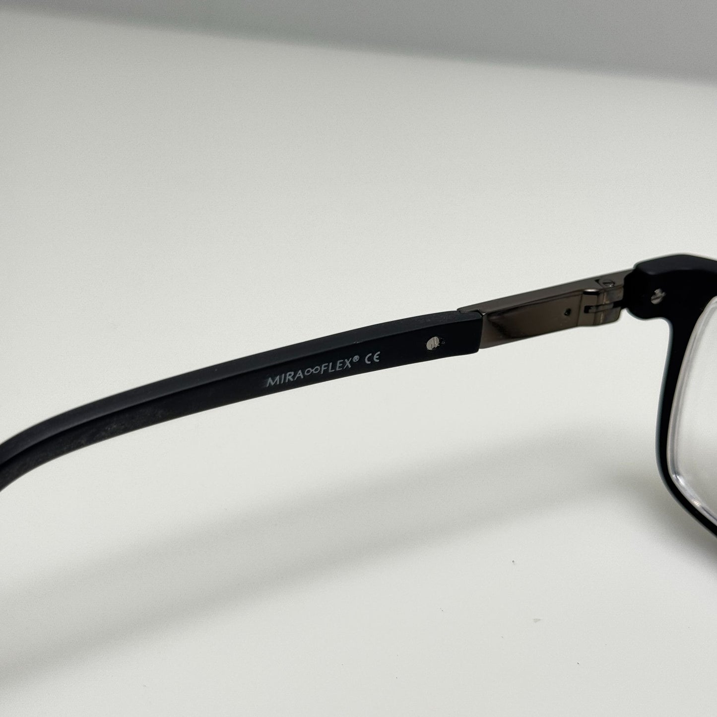 Miraflex 377 C. 30M Black Eyeglasses Eye Glasses Frames 56-15-145