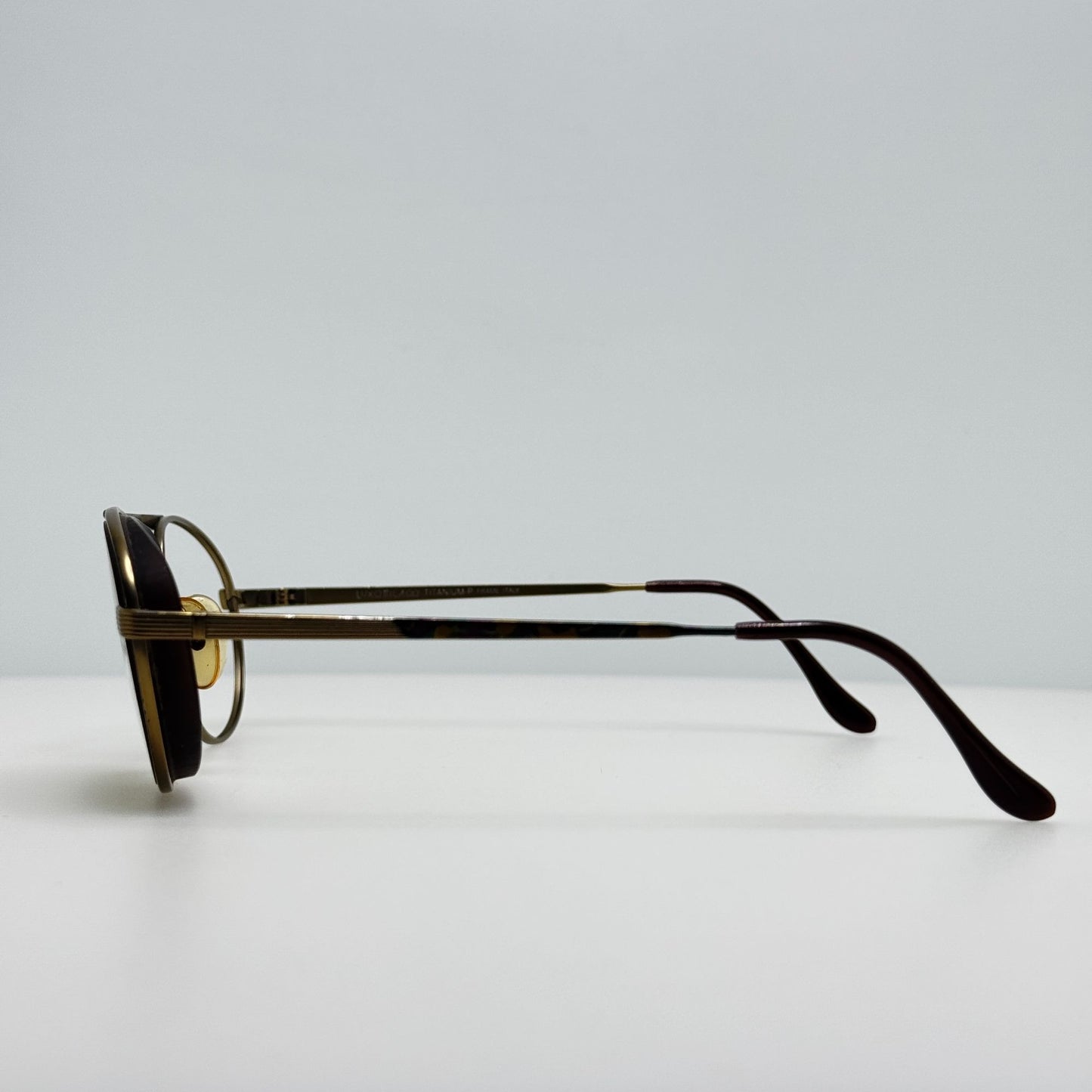 Luxottica Eyeglasses Eye Glasses Frames 1006 4005-S Titanium P Italy 56-16-135