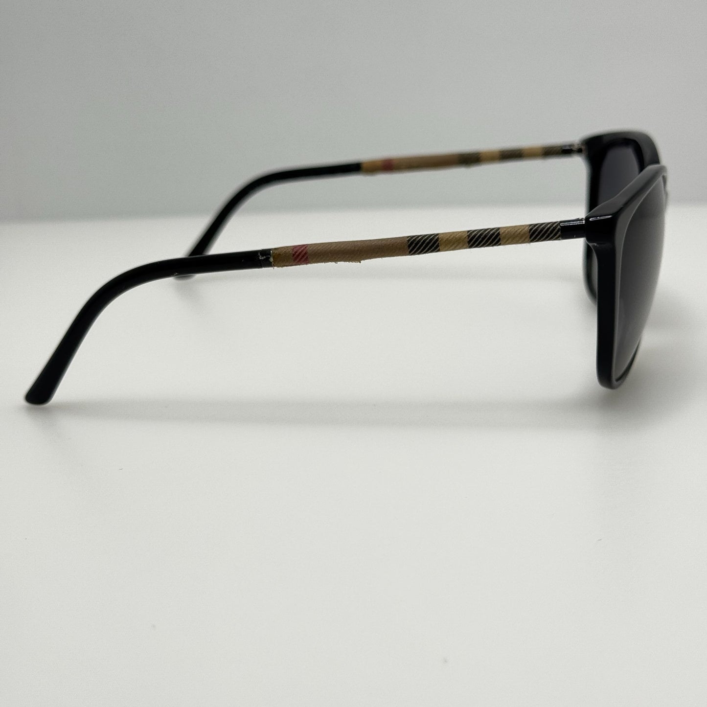 Burberry Sunglasses B 4117 3001/T3 Polarized Italy 58-14-140 Read Description B