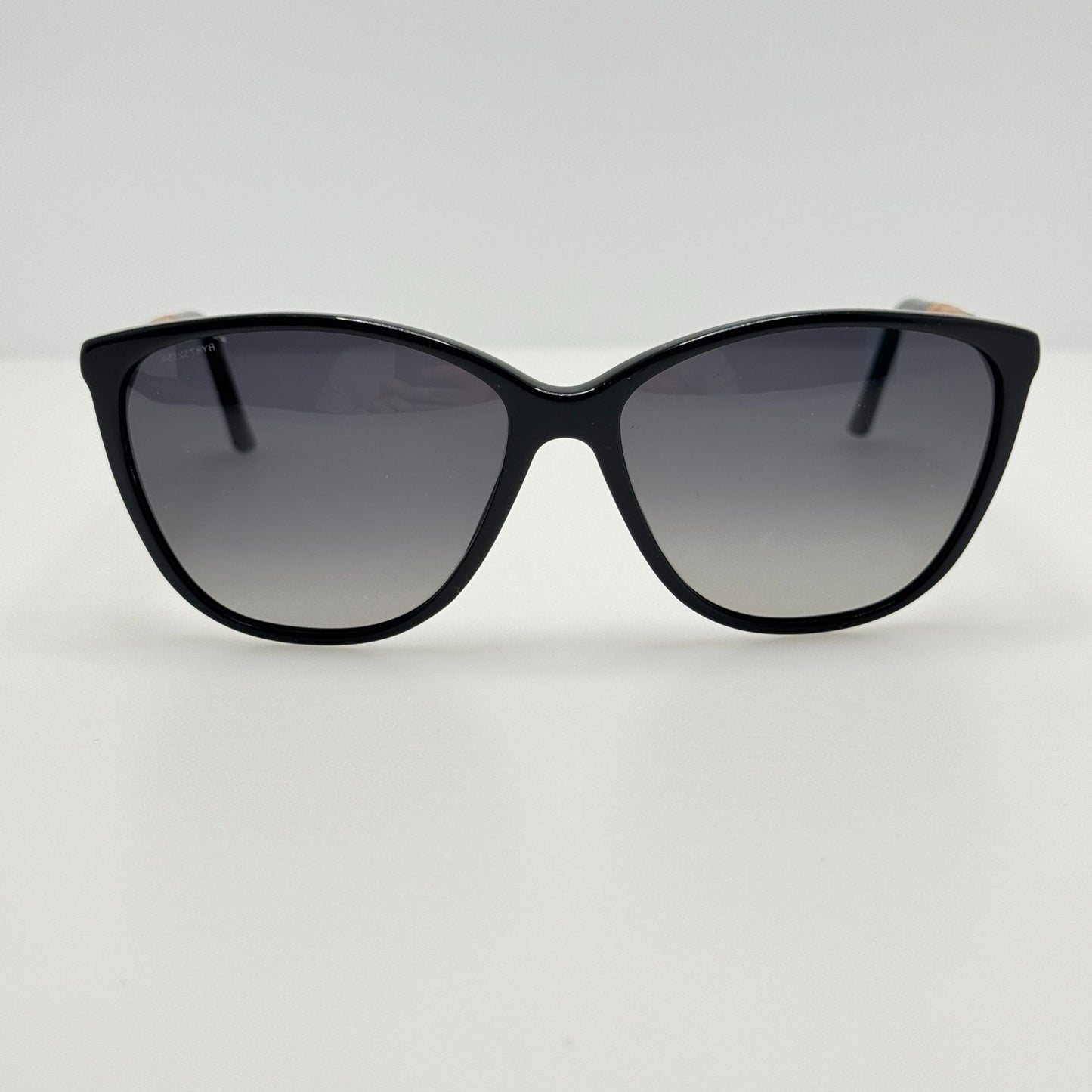 Burberry Sunglasses B 4117 3001/T3 Polarized Italy 58-14-140 Read Description B