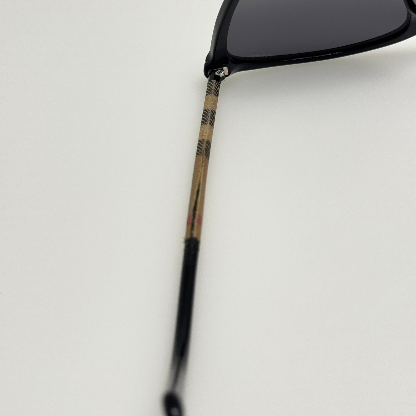 Burberry Sunglasses B 4117 3001/T3 Polarized Italy 58-14-140 Read Description B