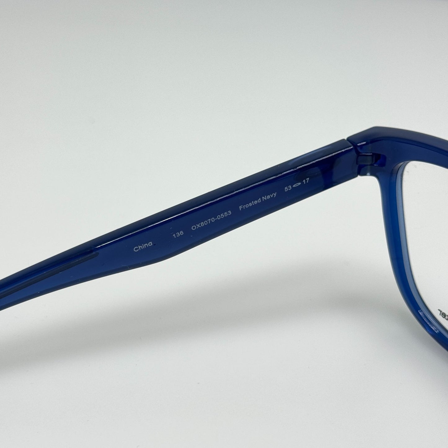 Oakley OX8070-0553 Grounded Frosted Navy Eyeglasses Eye Glasses Frames 53-17-136
