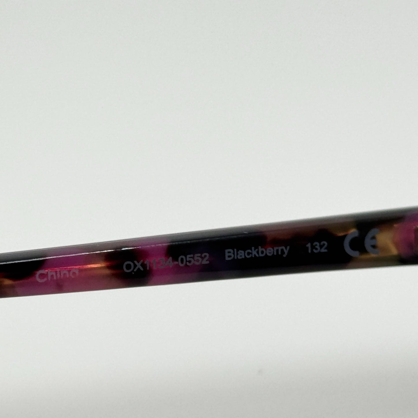 Oakley OX1134-0552 Ponder Blackberry Eyeglasses Eye Glasses Frames 52-16-132